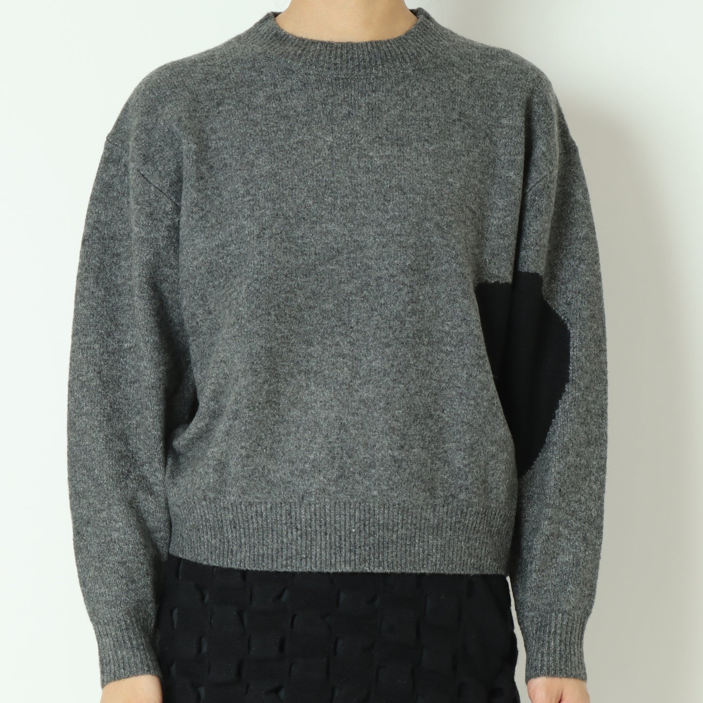 ハートモチーフニット R071208