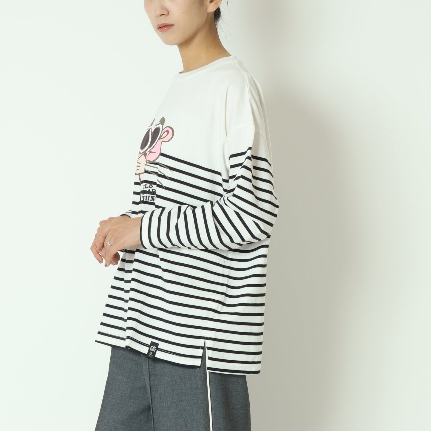ピンクパンサーロングスリーブTシャツ 208390243