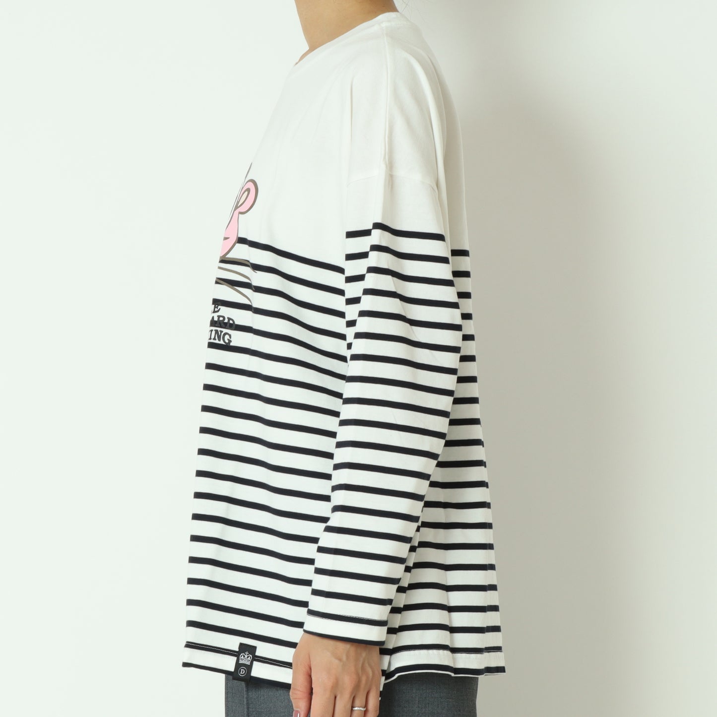 ピンクパンサーロングスリーブTシャツ 208390243