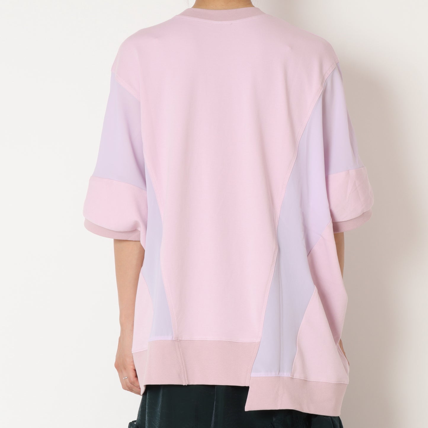 リーフプリントTシャツ 1243-08006