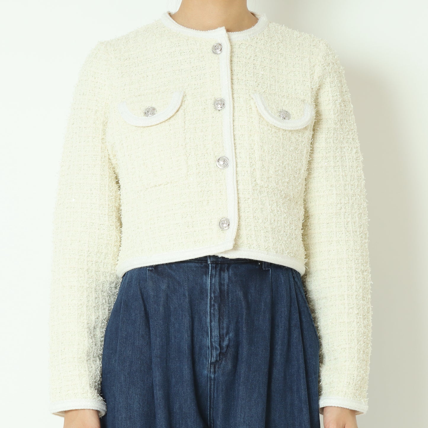 コンパクトニットジャケット 6253-583