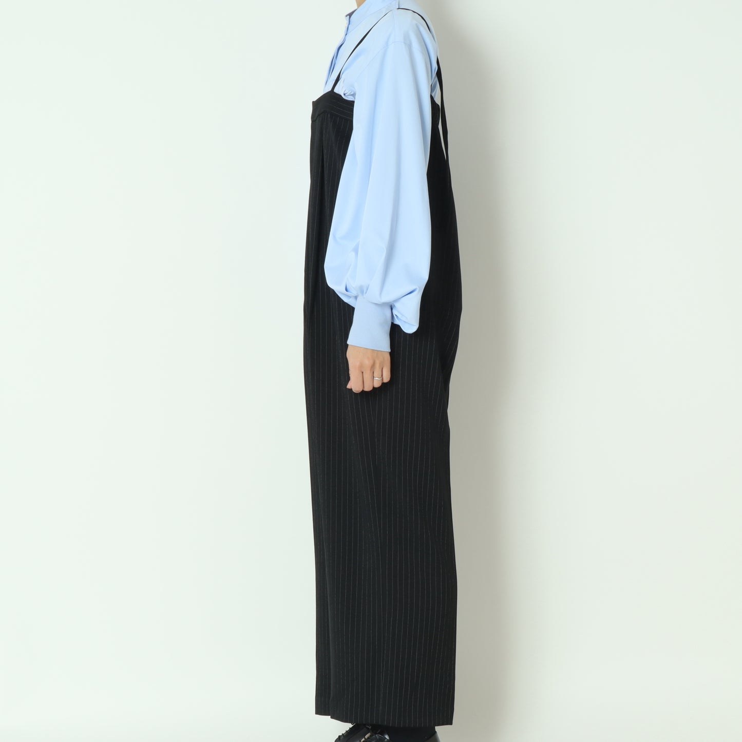 ストライプサロペットパンツ T32410-99501-1