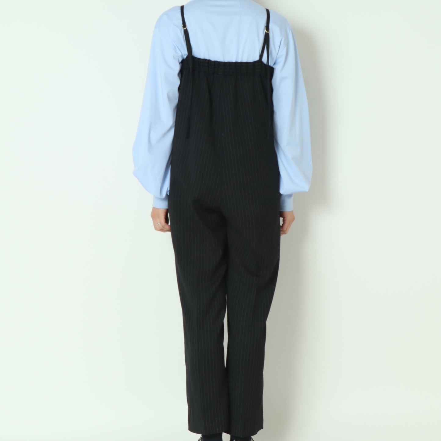 ストライプサロペットパンツ T32410-99501-1