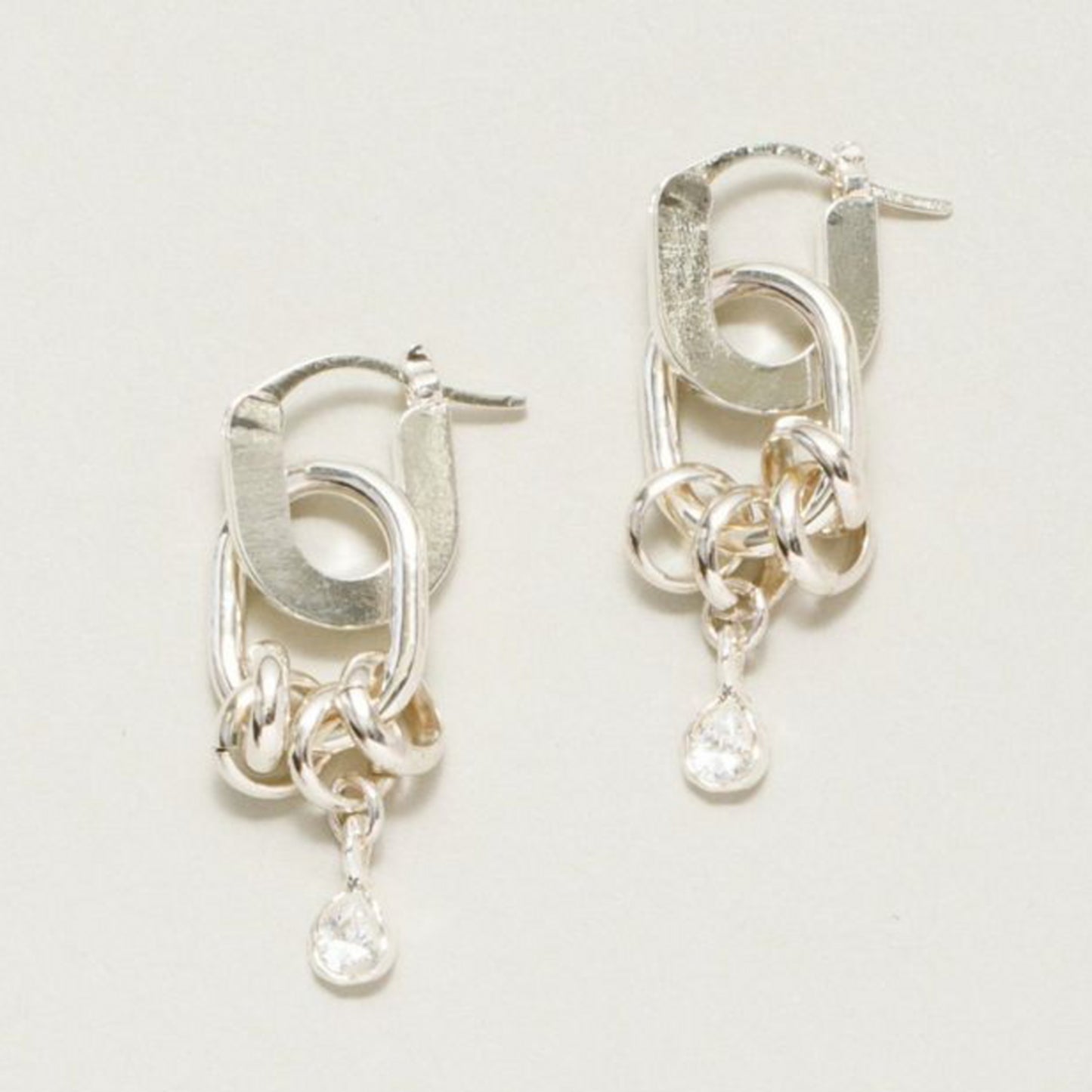 Bijou coil pierced earrings ビジューコイルピアス 245-220104