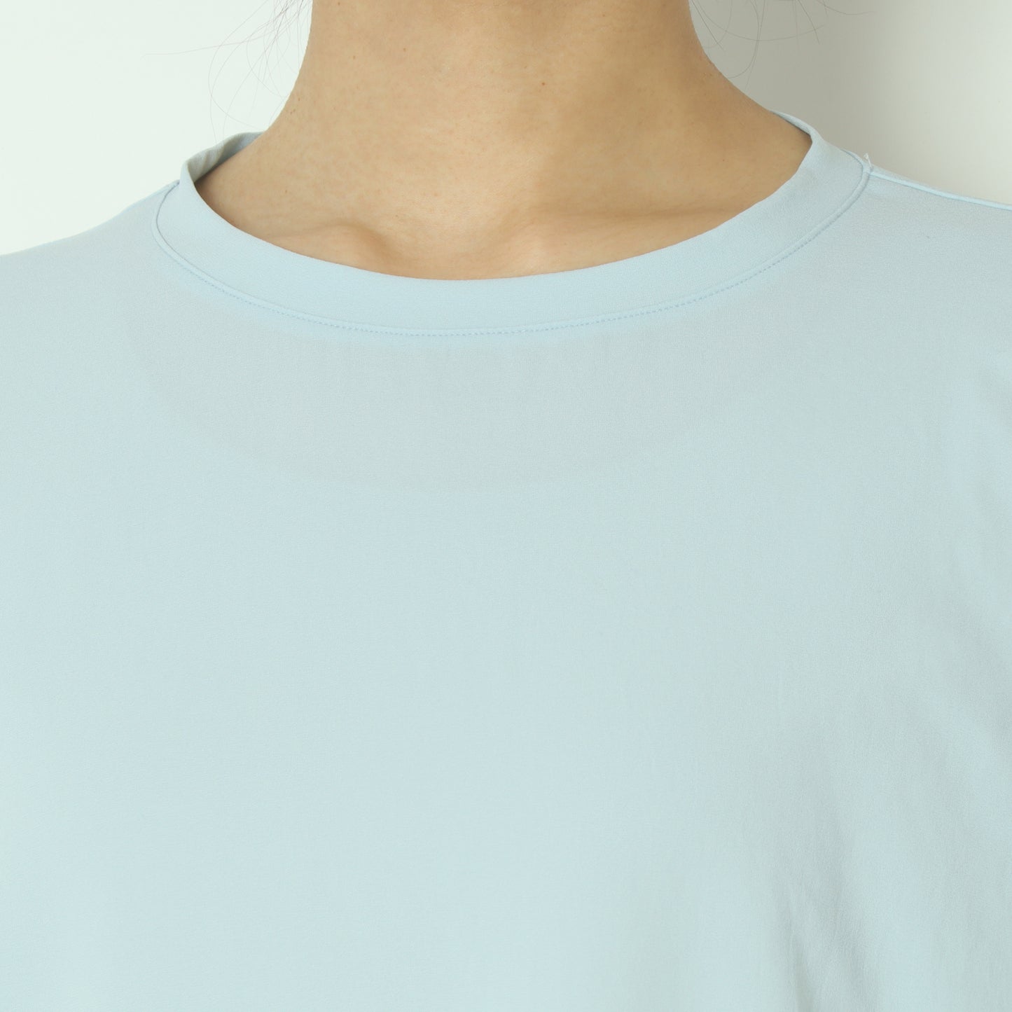 ストレッチシフォンプルオーバーブラウス 80254715