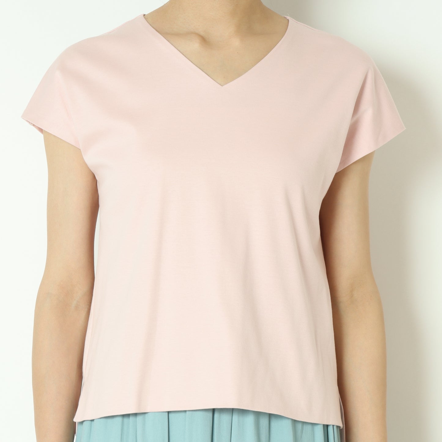 フレンチVネックTシャツ 80255003