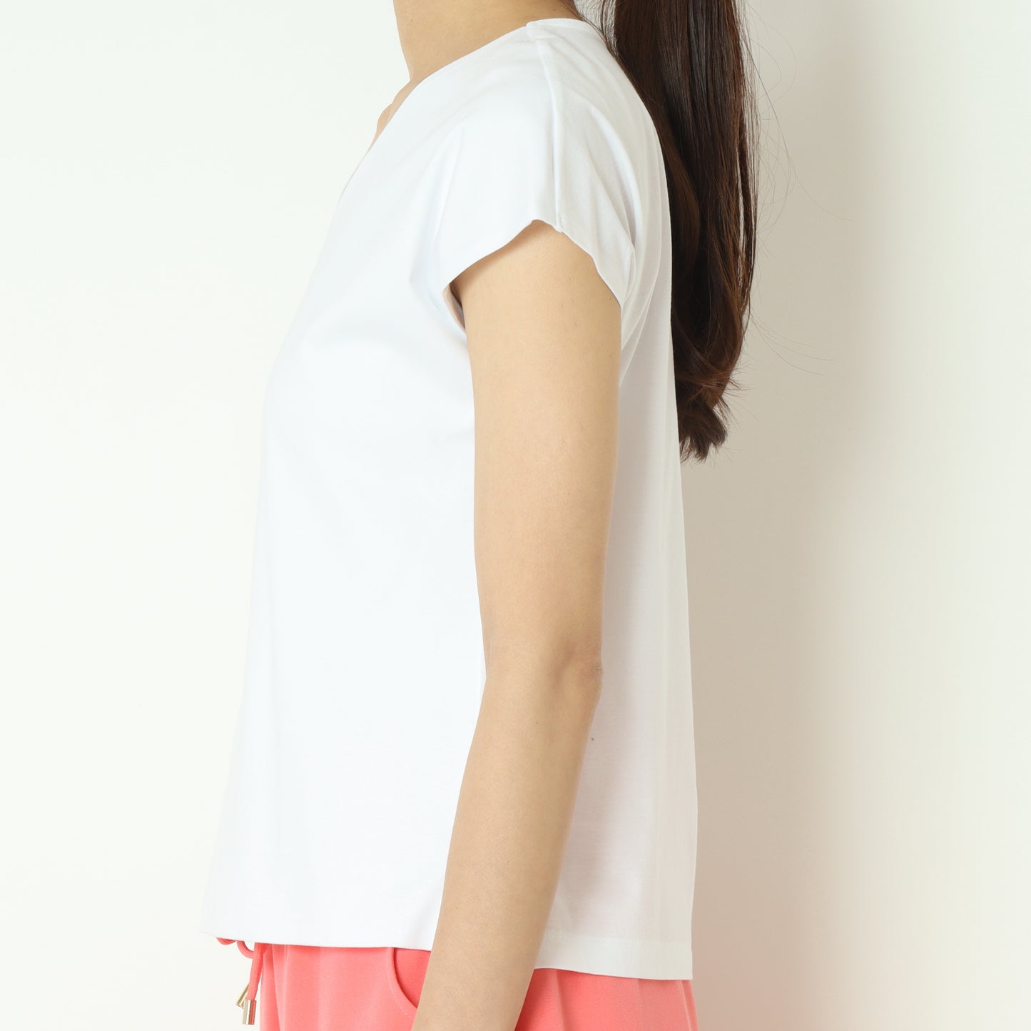 フレンチVネックTシャツ 80255003