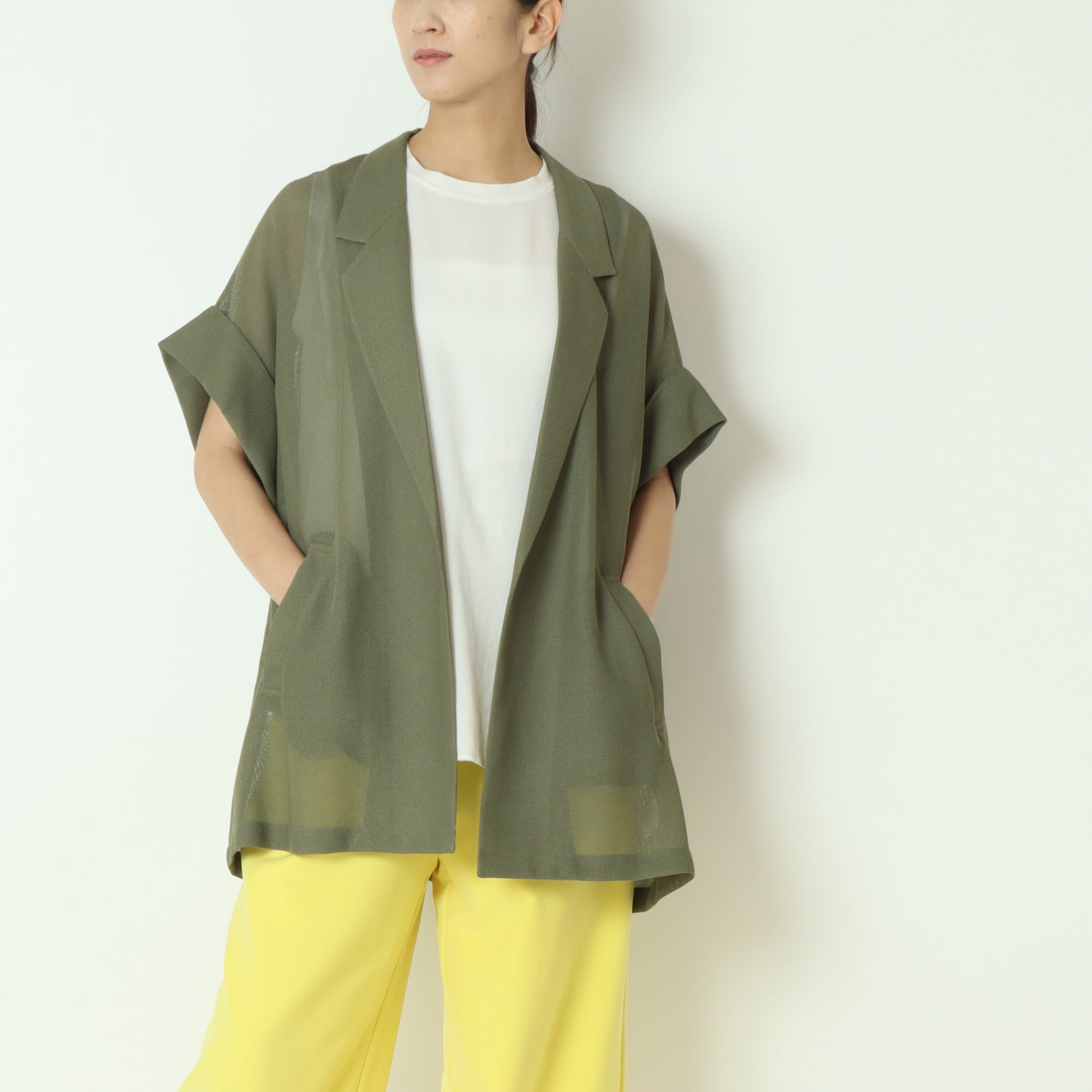 メッシュ半袖ジャケット 80255252