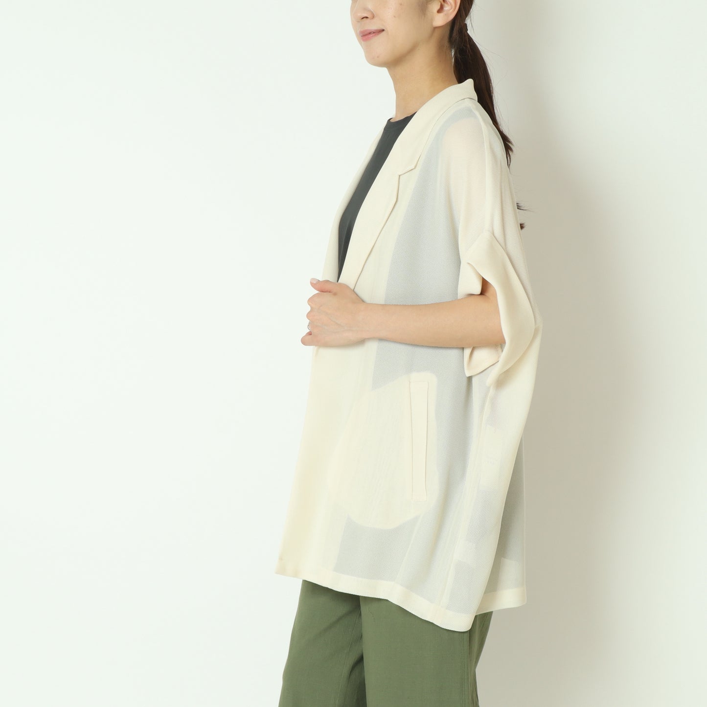 メッシュ半袖ジャケット 80255252