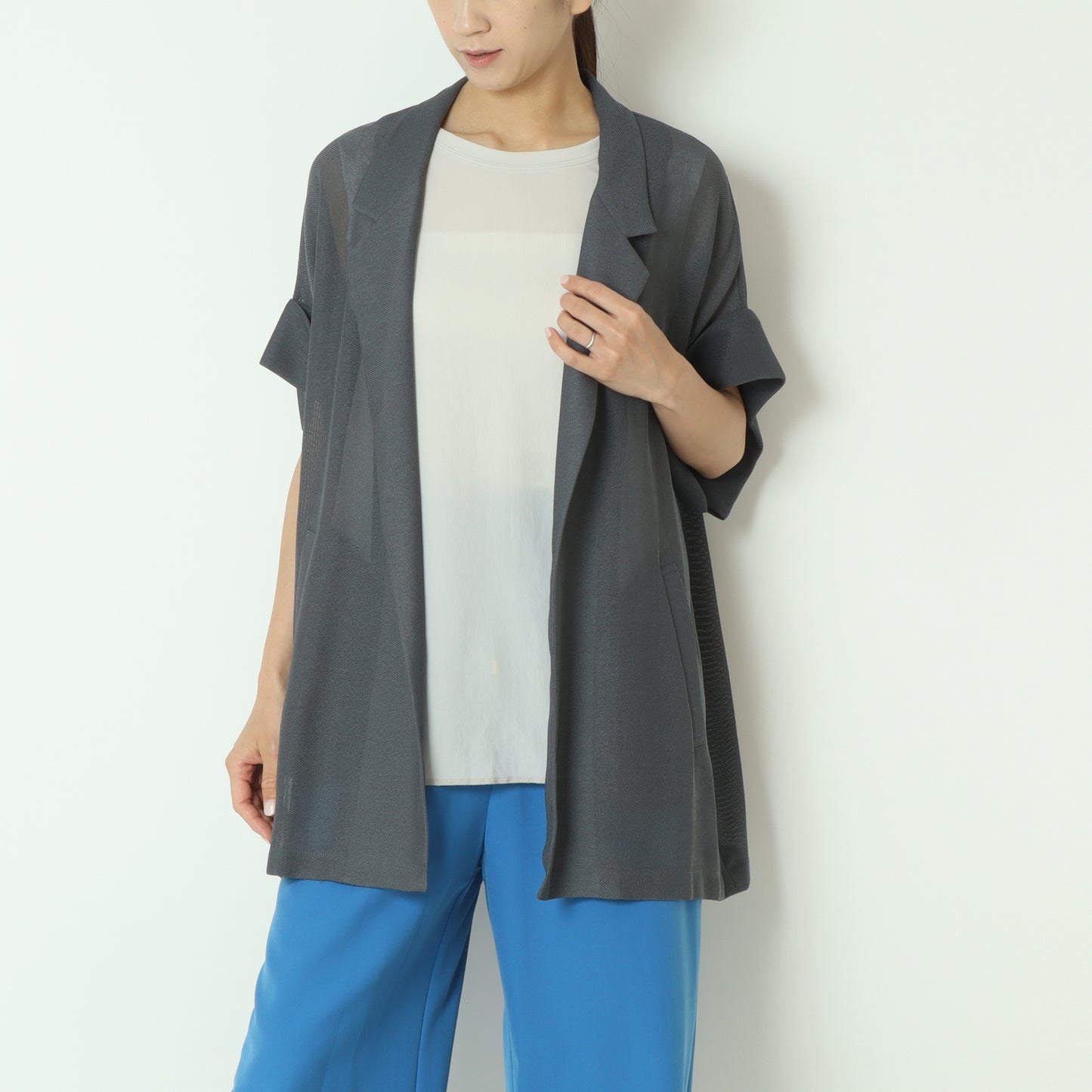メッシュ半袖ジャケット 80255252