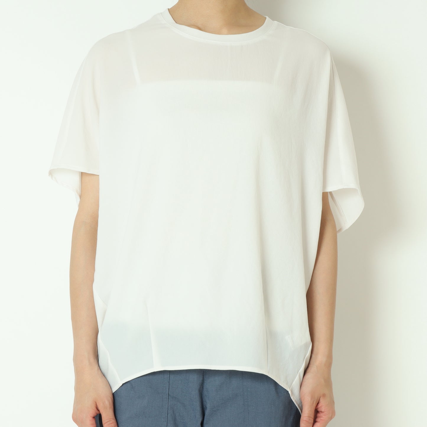 ストレッチシフォンドルマンブラウス 80242203