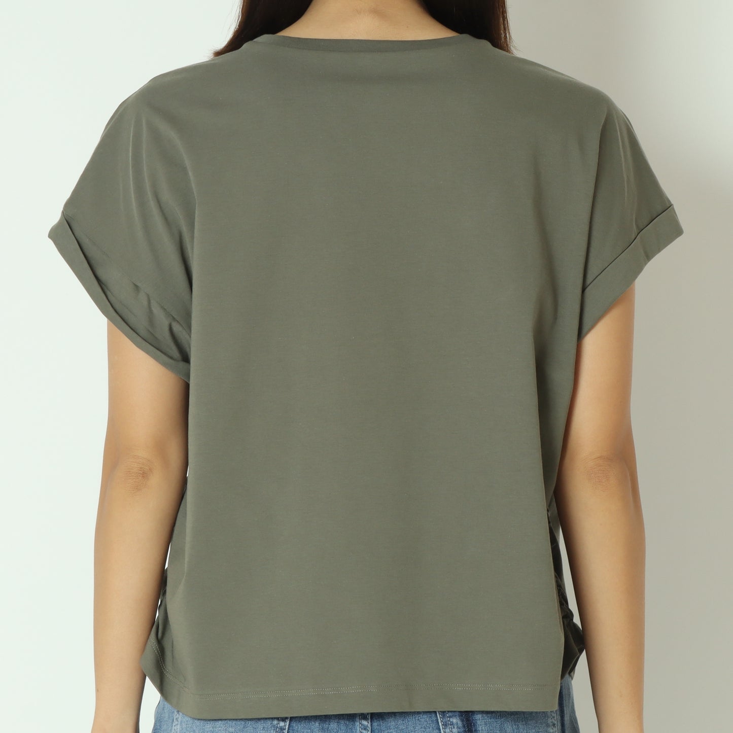 80255311 サイドゴムシャーリングTシャツ