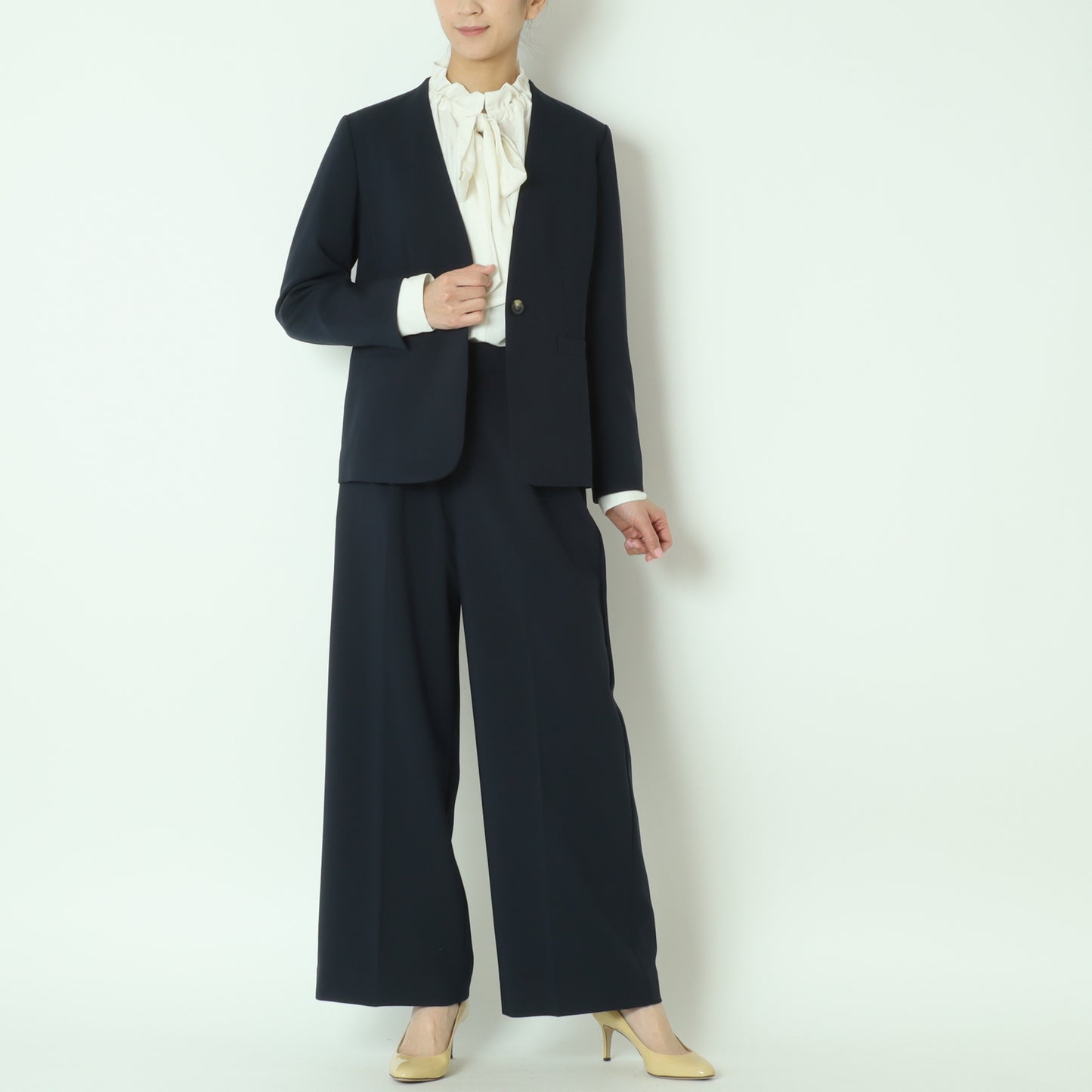 ダブルクロスワンタックワイドパンツ 8558600