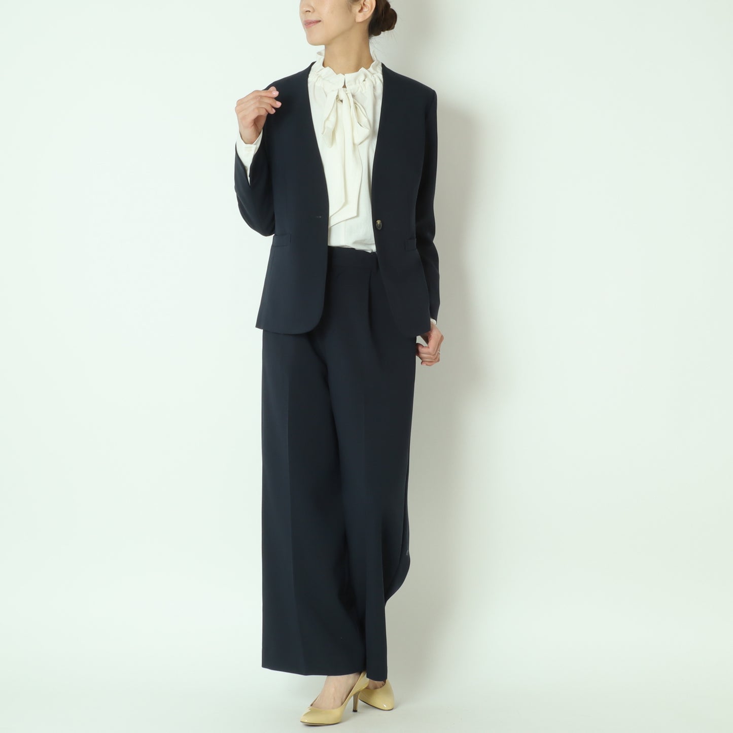 ダブルクロスカラーレスジャケット 8558212