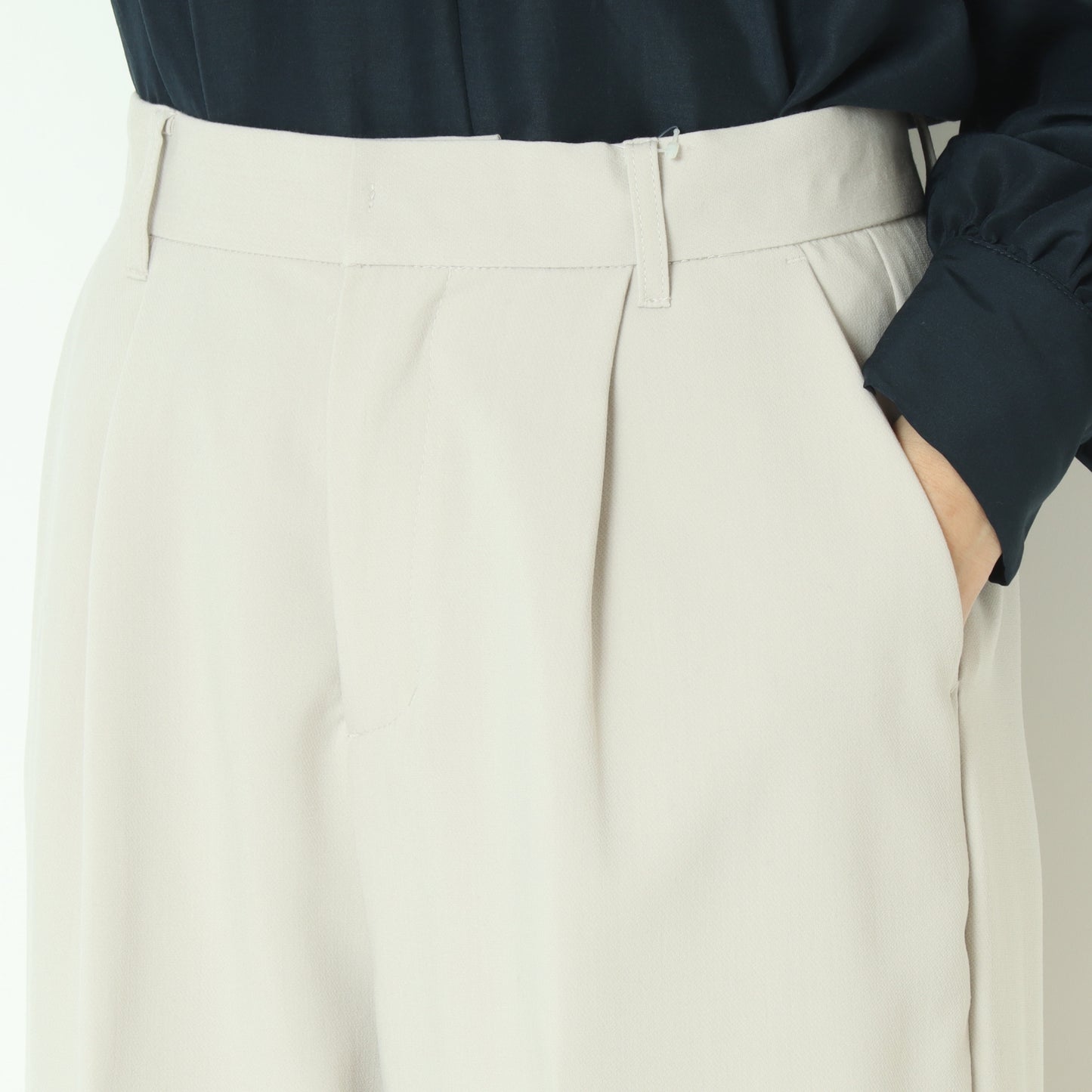 ダブルクロスワンタックワイドパンツ 8558600