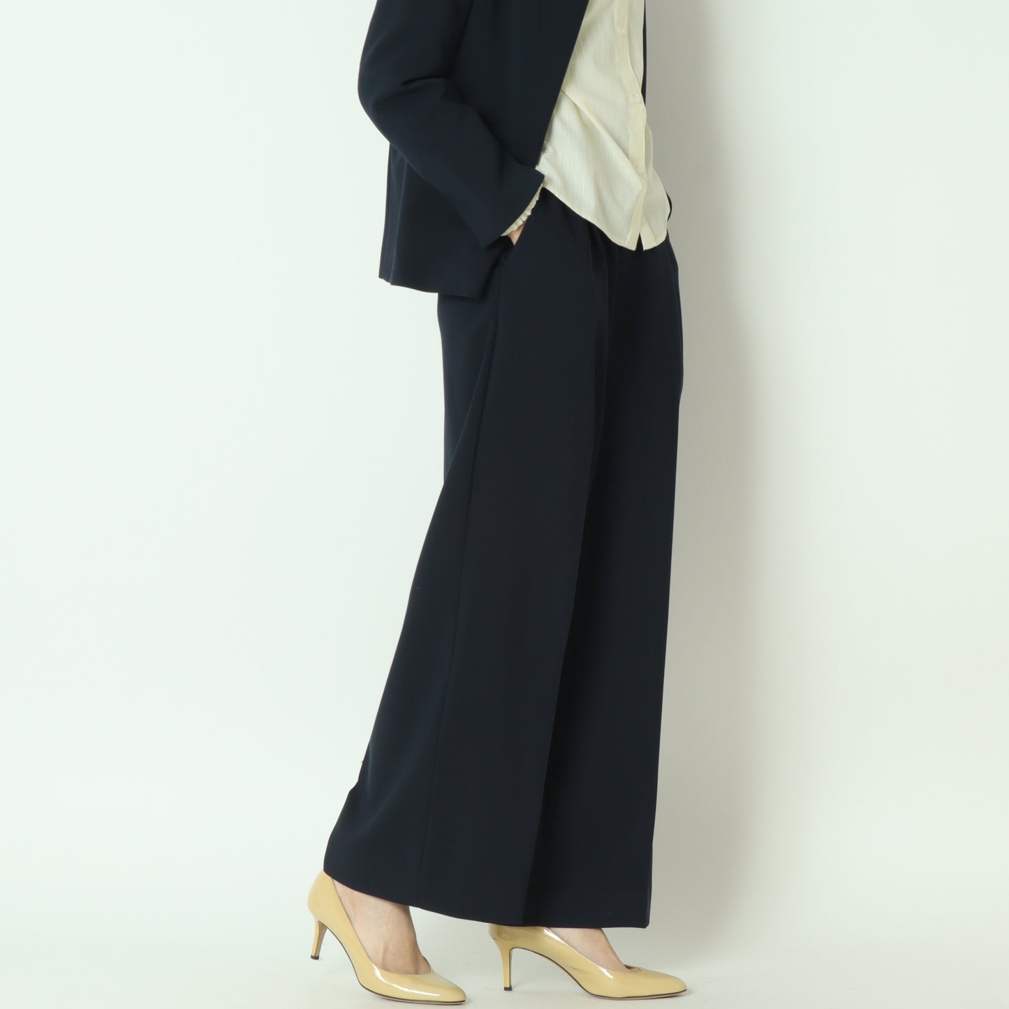 ダブルクロスワンタックワイドパンツ 8558600