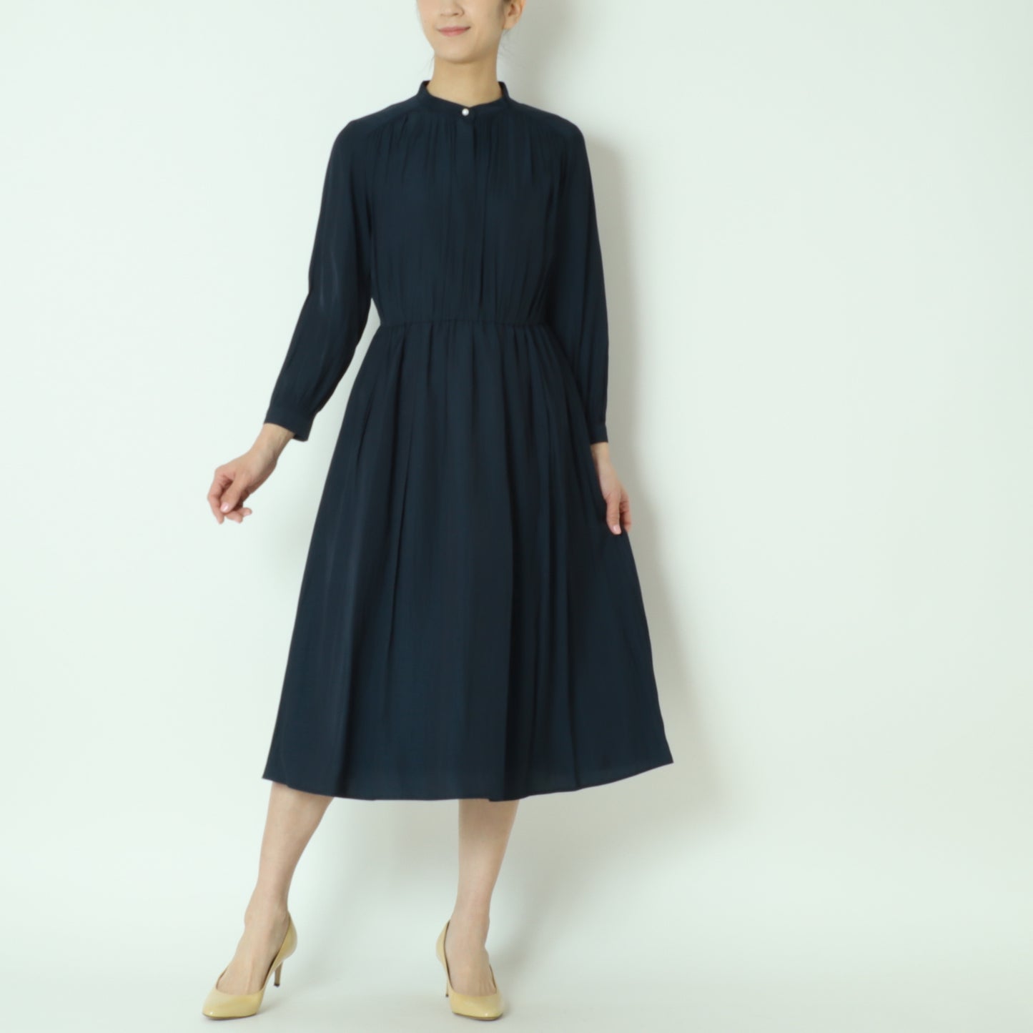 シフォンプリーツワンピース 8558702