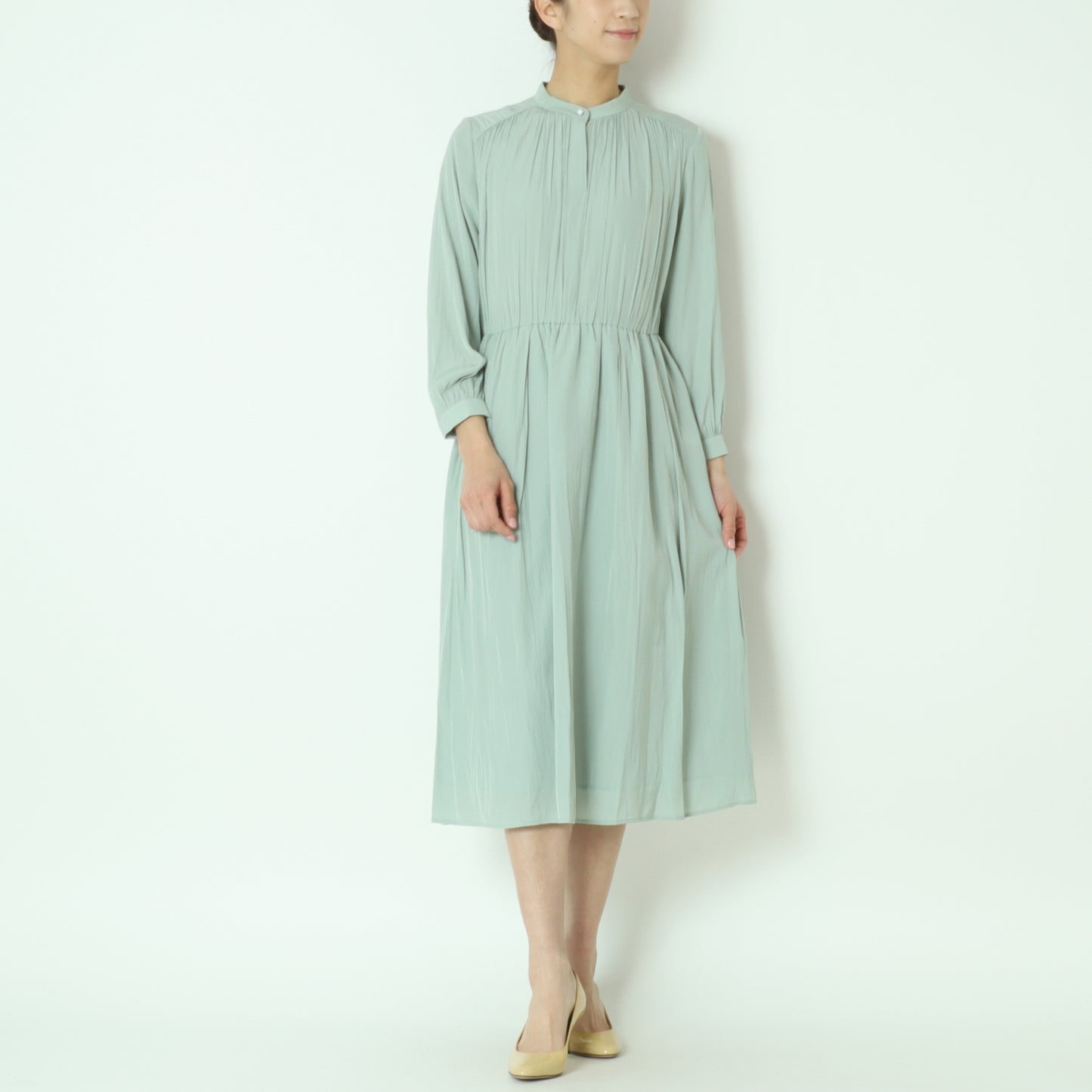 シフォンプリーツワンピース 8558702