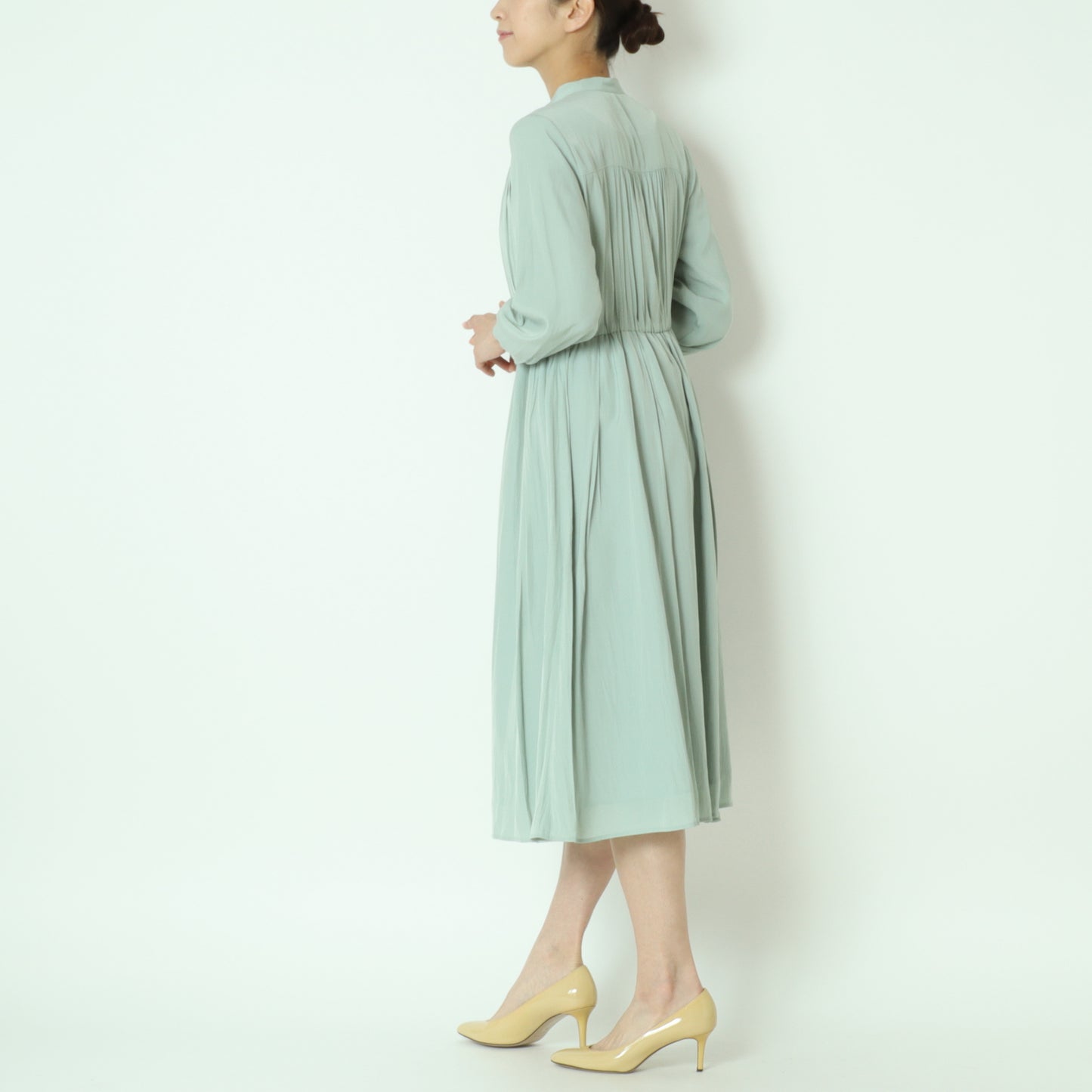 シフォンプリーツワンピース 8558702