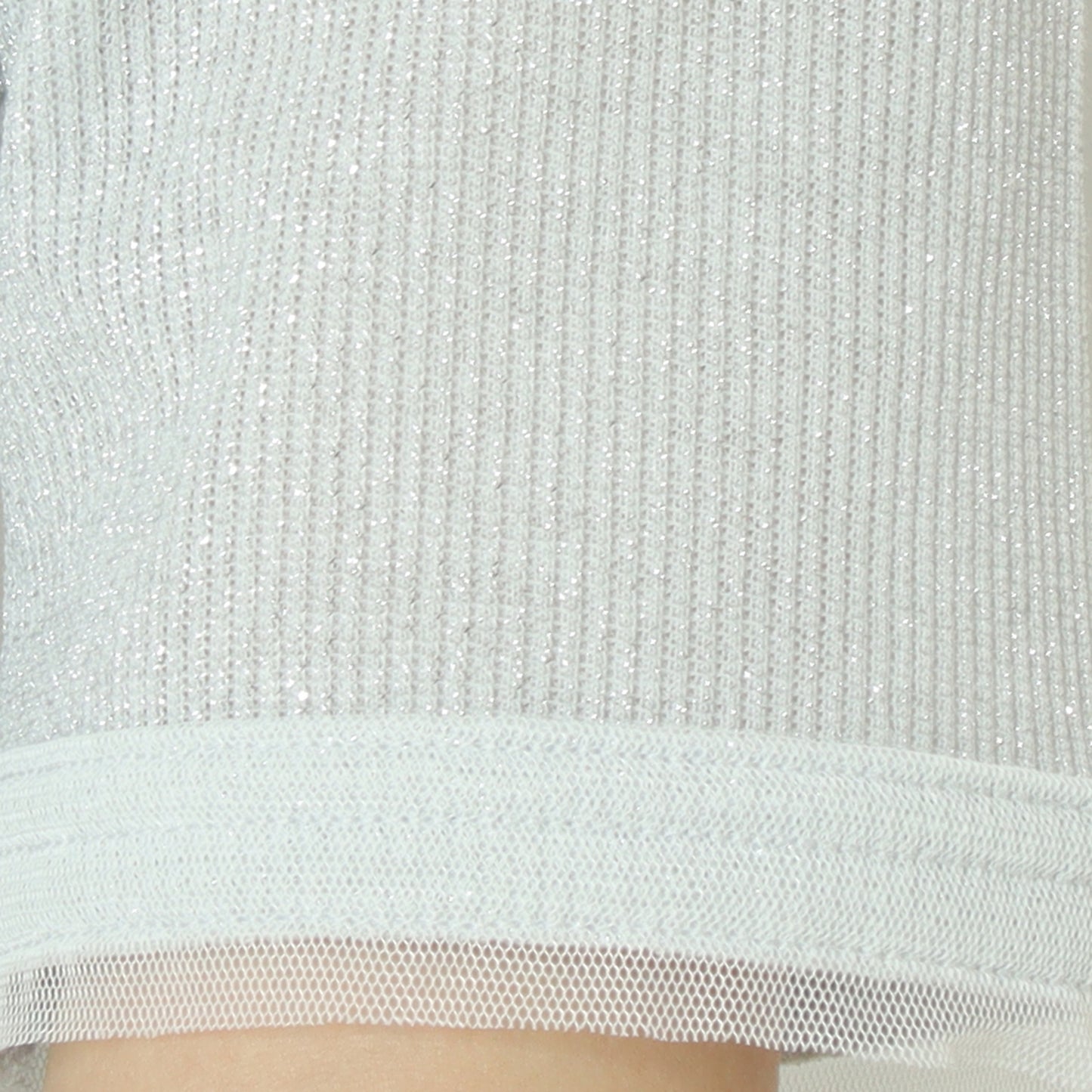 ラメリブショートスリーブTシャツ 8920773