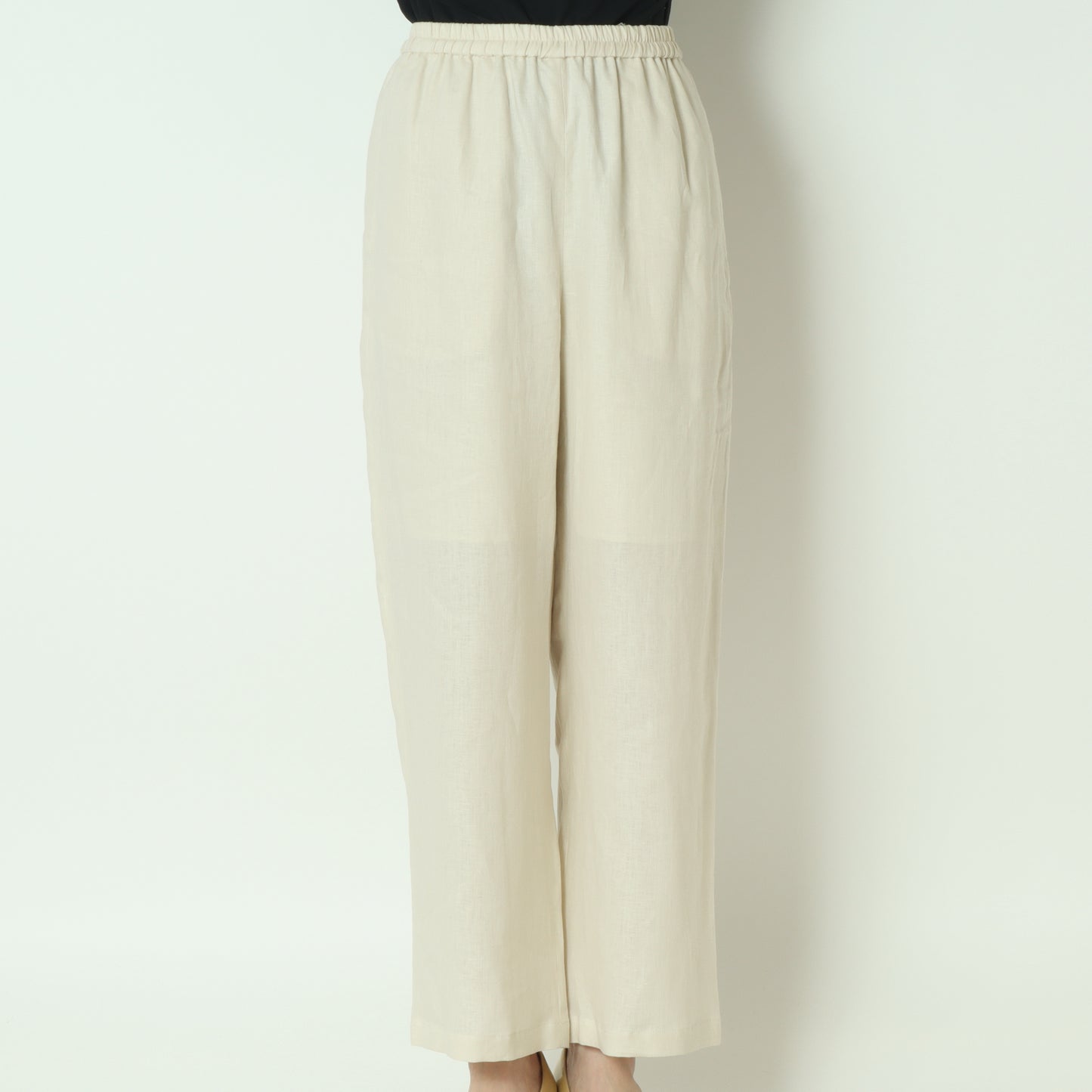 リネンワイドストレートパンツ J4745A-25