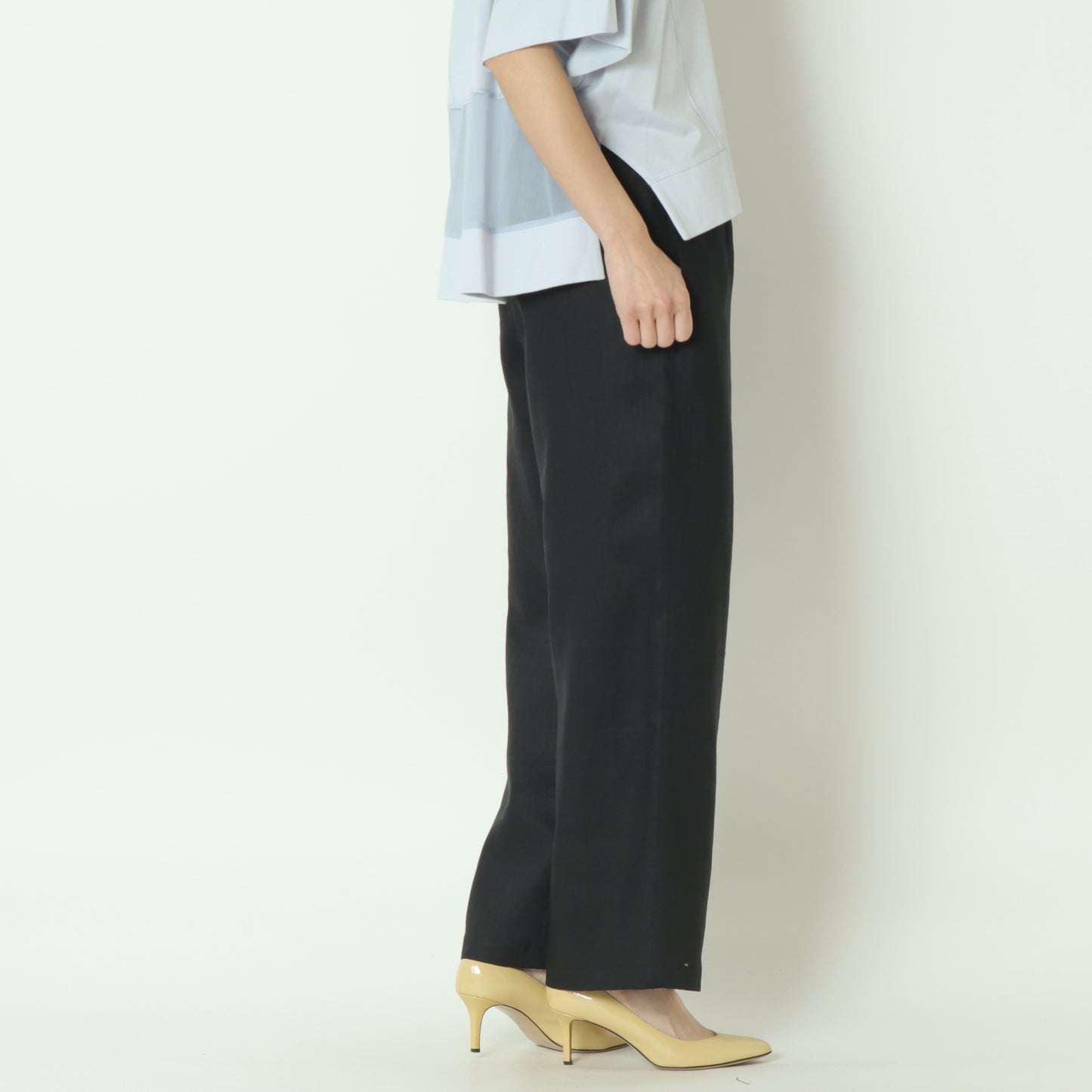 リネンワイドストレートパンツ J4745A-25