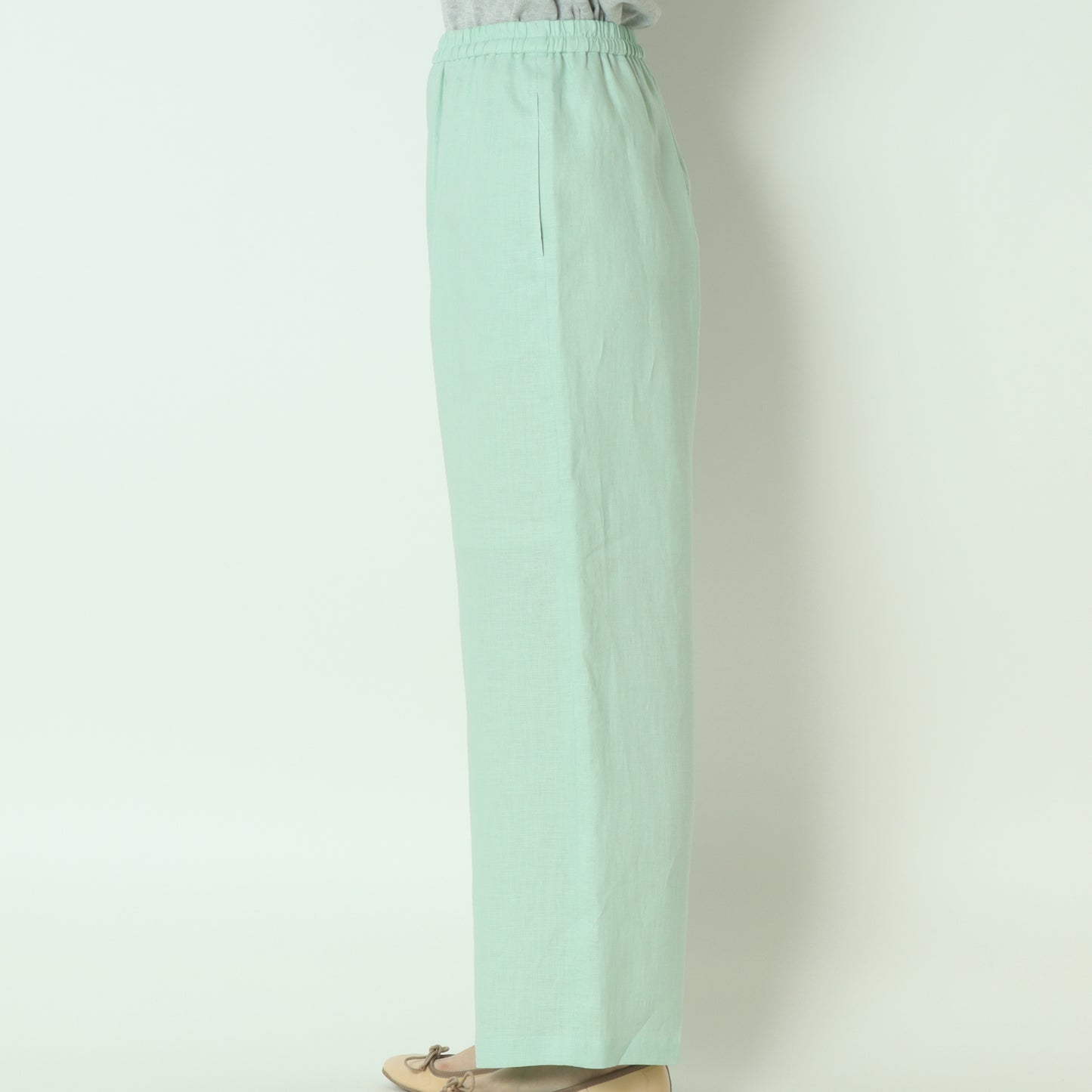 リネンワイドストレートパンツ J4745A-25