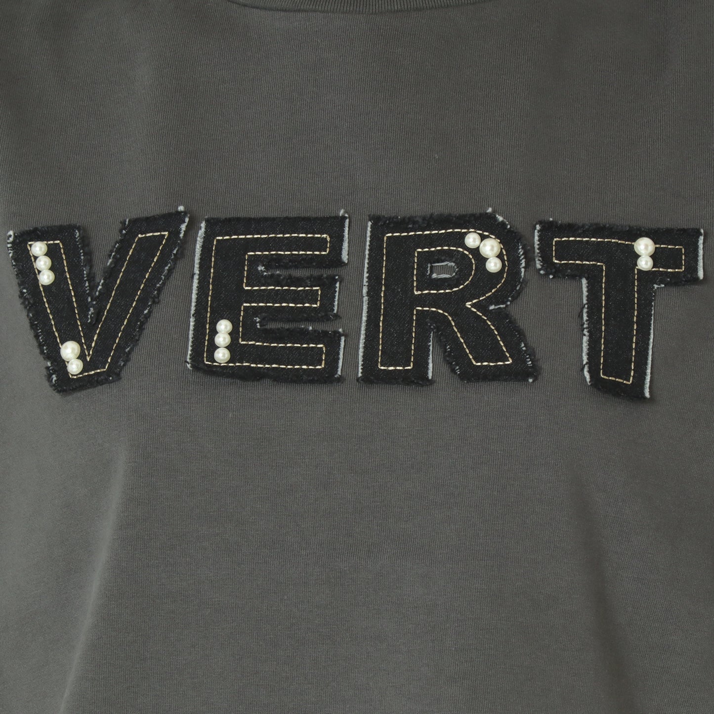 パールデニムロゴ Tシャツ 7521002