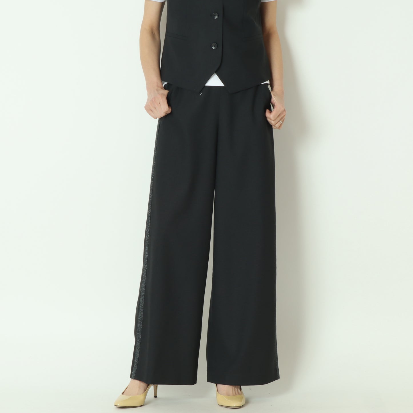 ラメラインサイドパンツ 511645