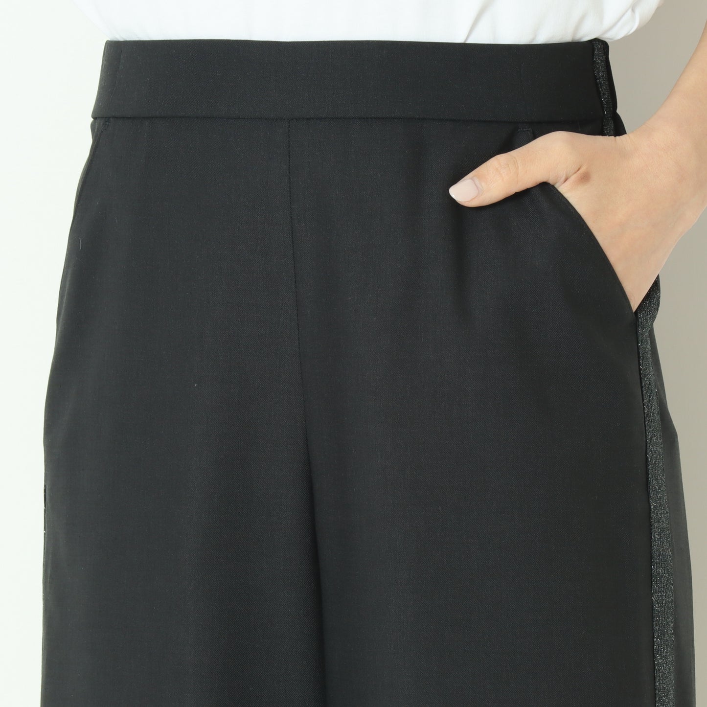 ラメラインサイドパンツ 511645