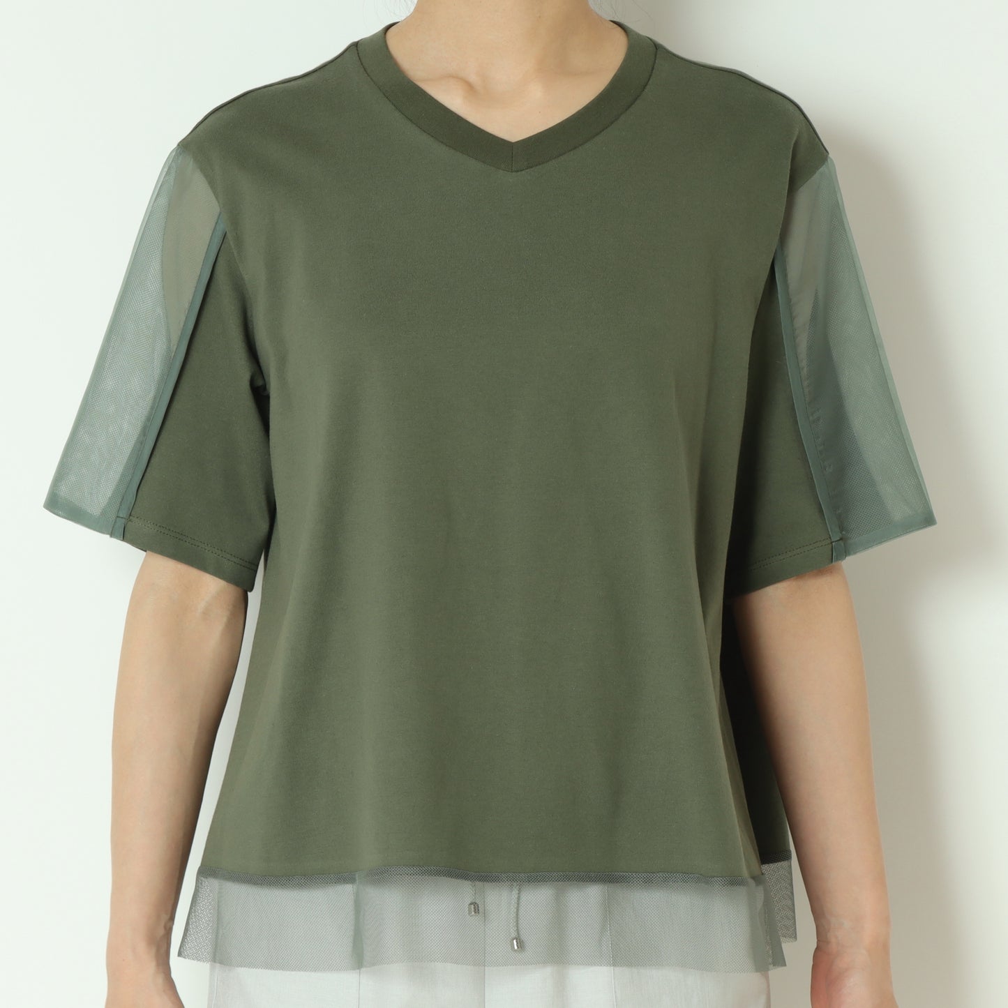 チュールドッキングTシャツ 512921