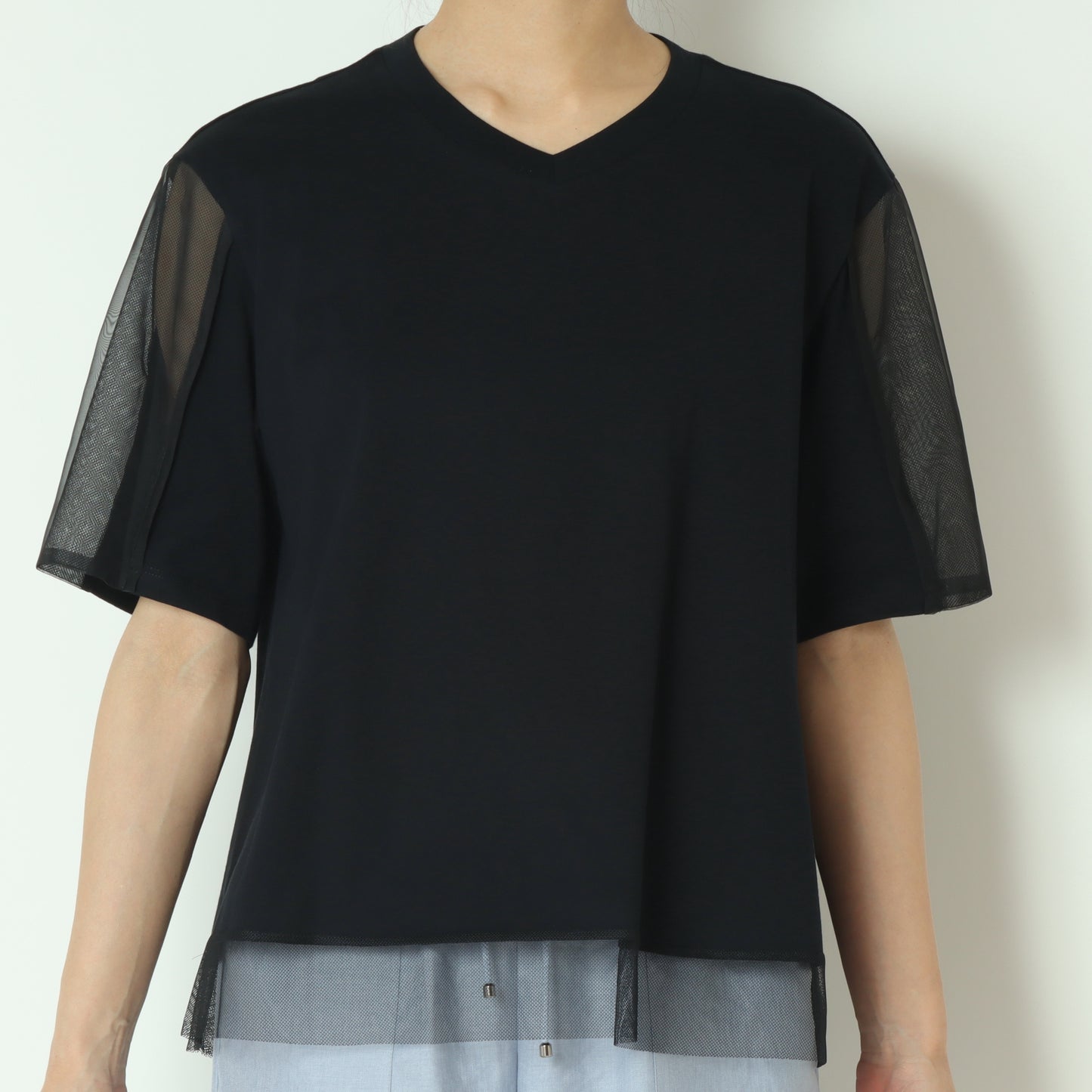 チュールドッキングTシャツ 512921