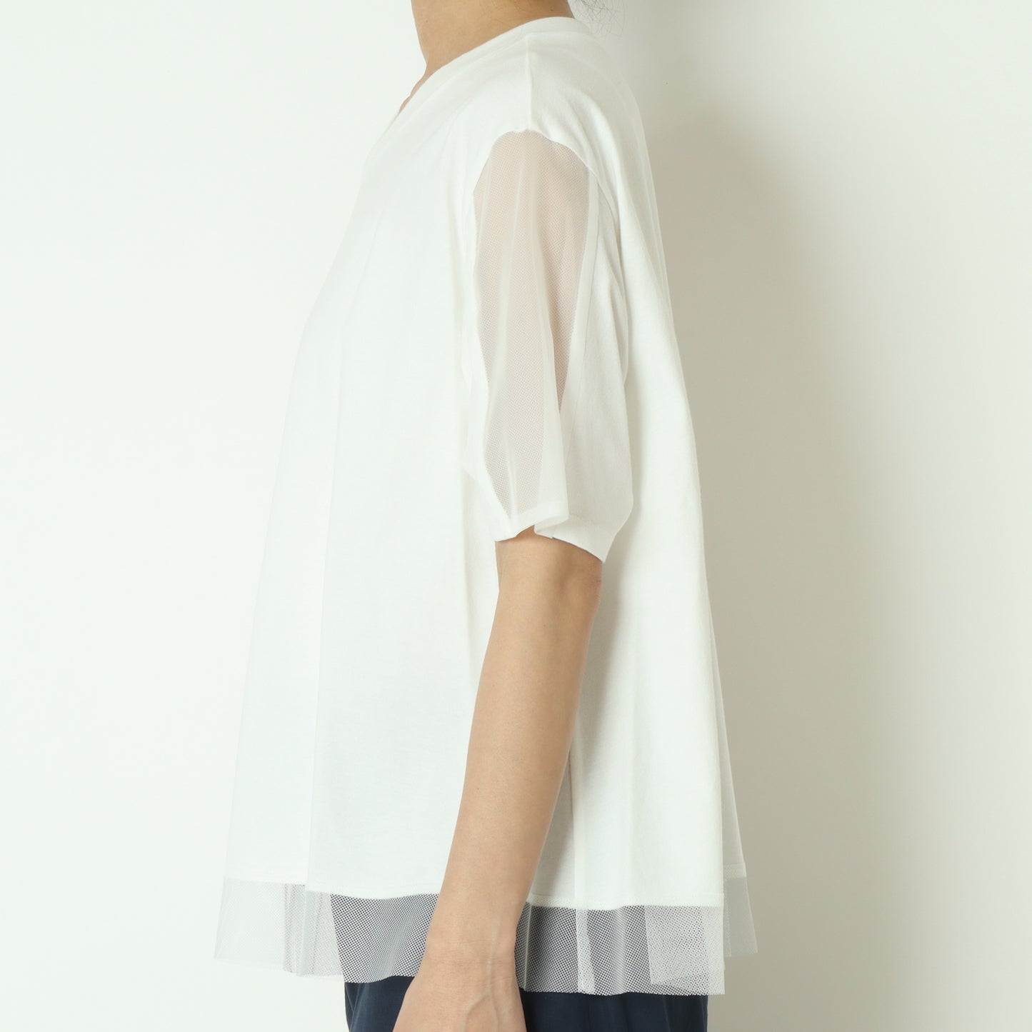 チュールドッキングTシャツ 512921