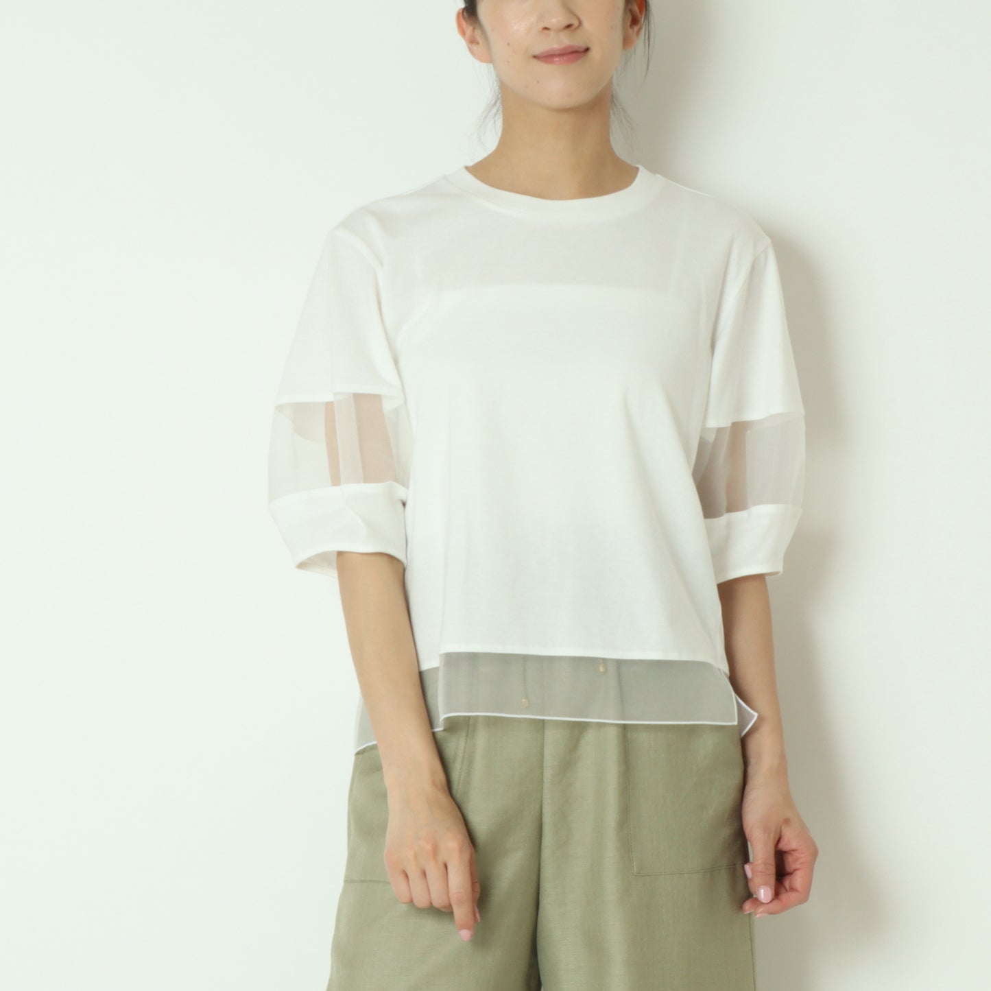 シアーデザインカットソー 512935