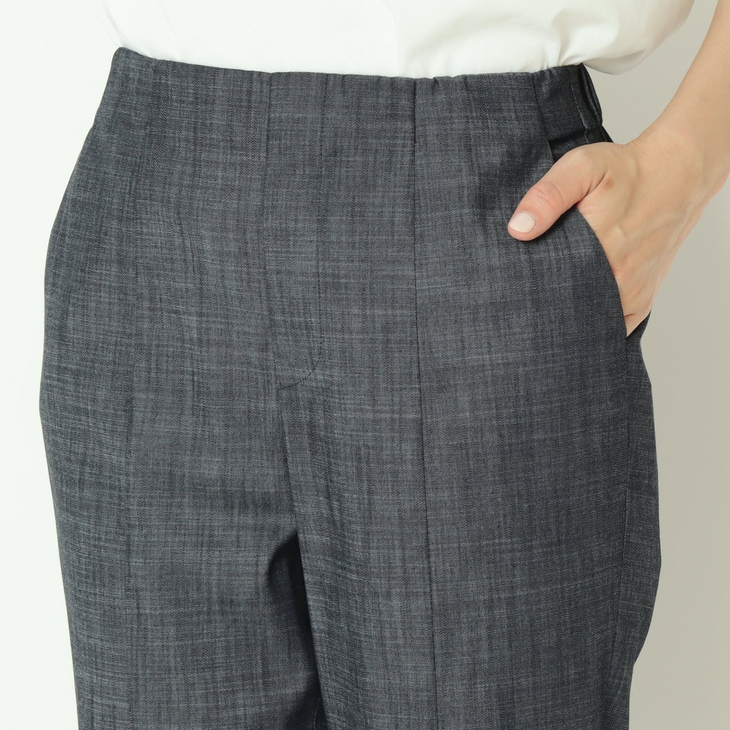 テーパードスリットパンツ 511622