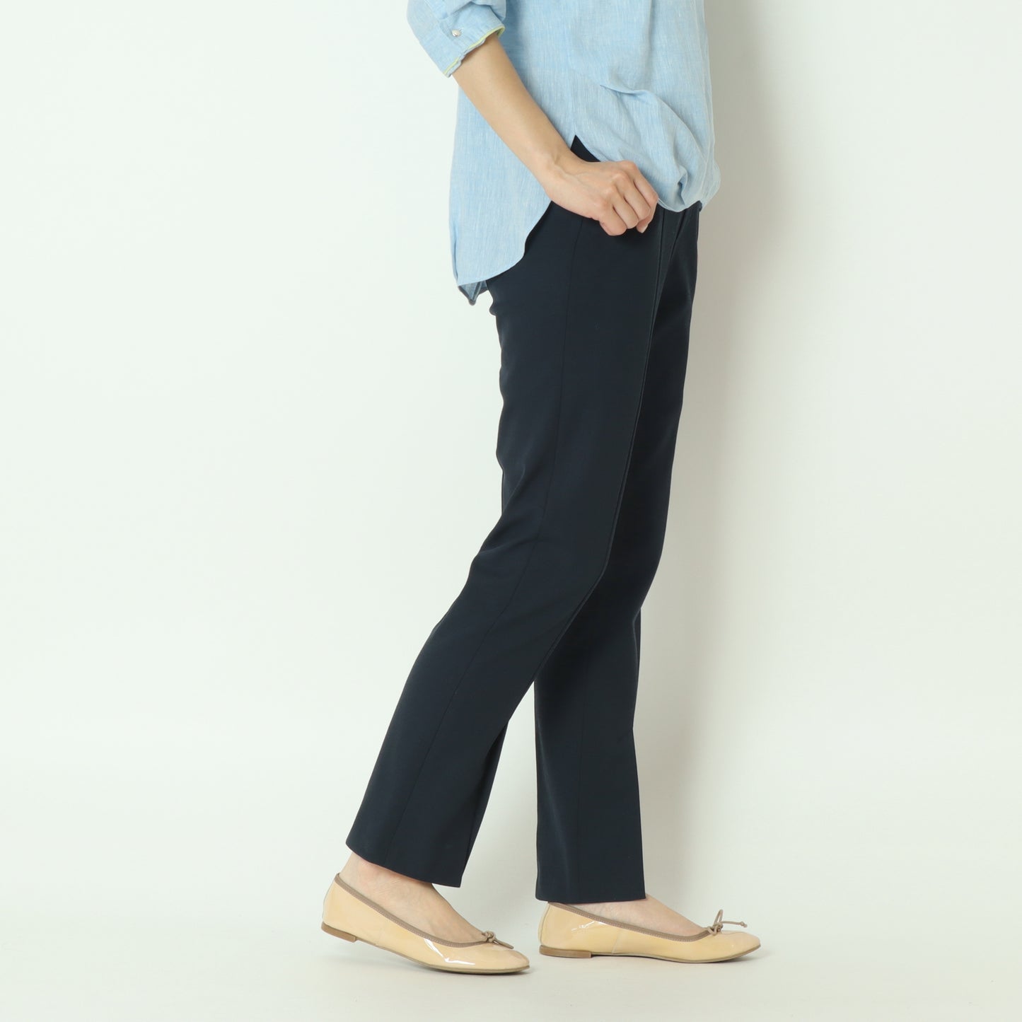 テーパードスリットパンツ 511622