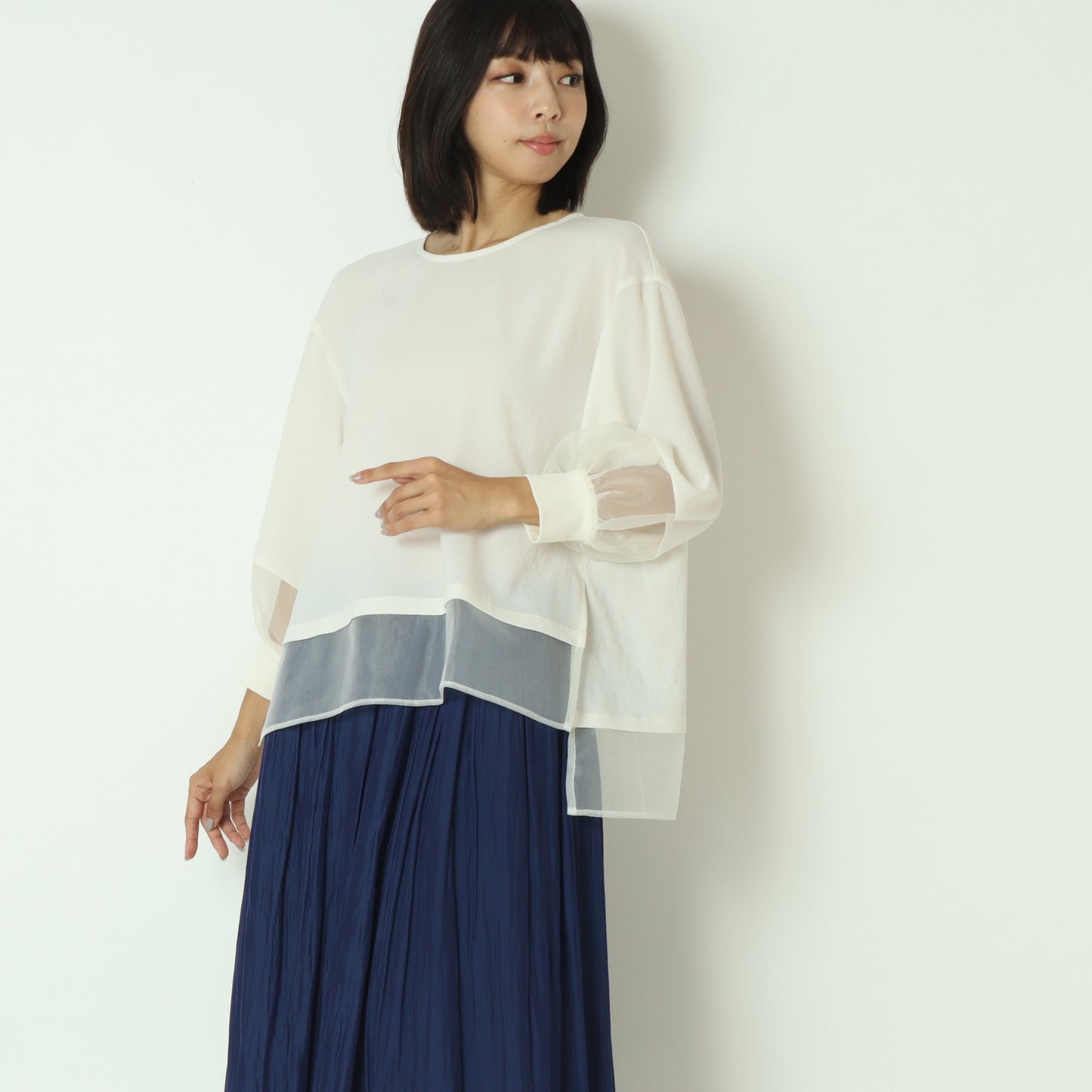 シアーデザインカットソー 531905