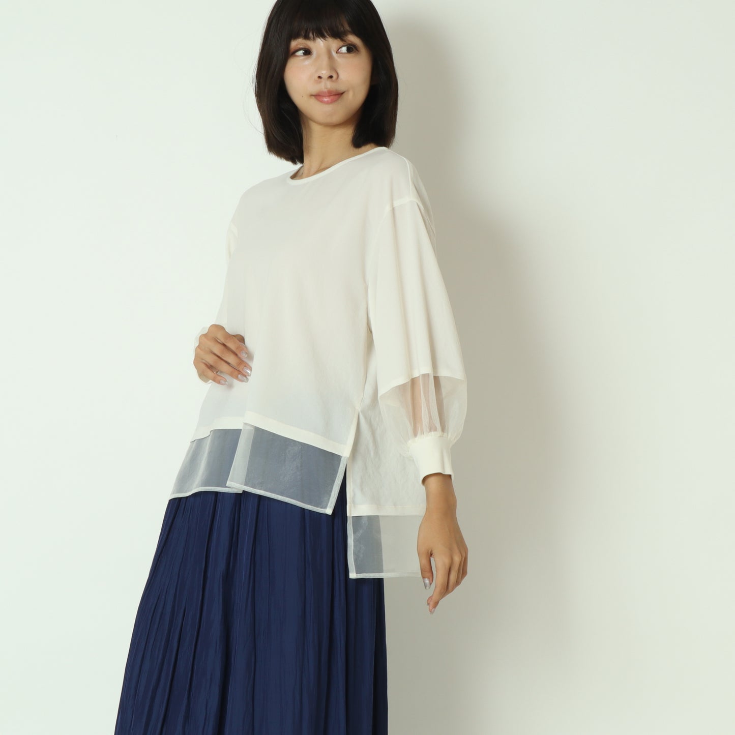 シアーデザインカットソー 531905