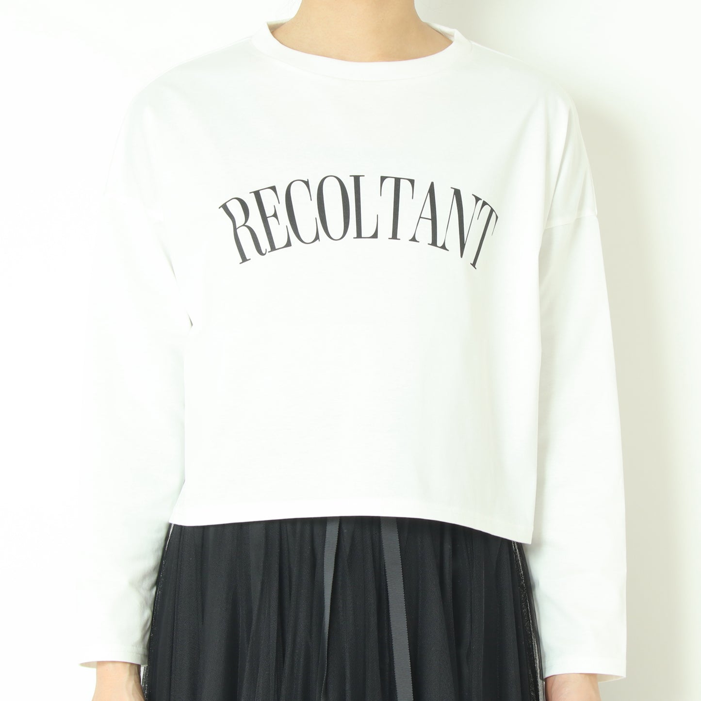 コンプレッションジャージークロップドロングTシャツ 51225061