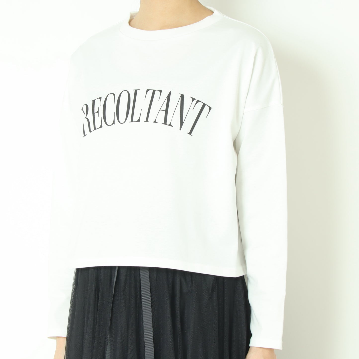 コンプレッションジャージークロップドロングTシャツ 51225061