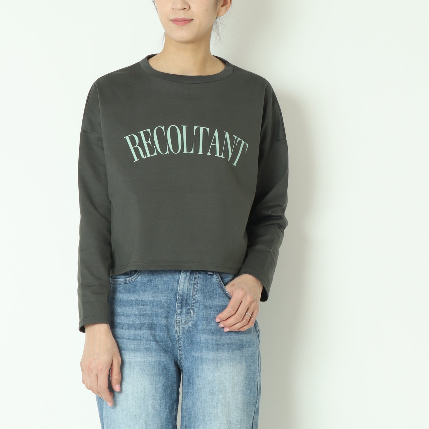 コンプレッションジャージークロップドロングTシャツ 51225061