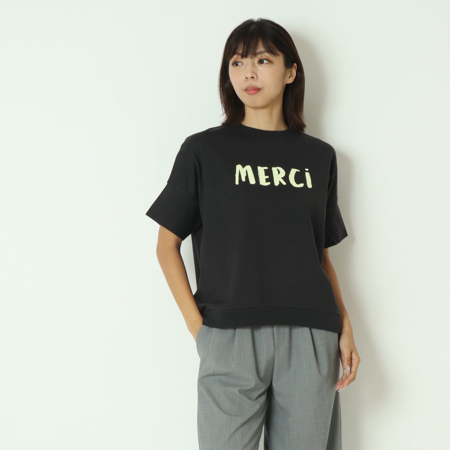 MERCIロゴコクーンTシャツ 55225609