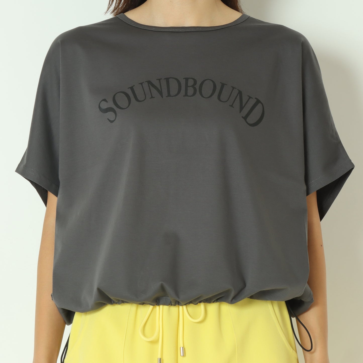 ドロストヘムプリントTシャツ 55225704