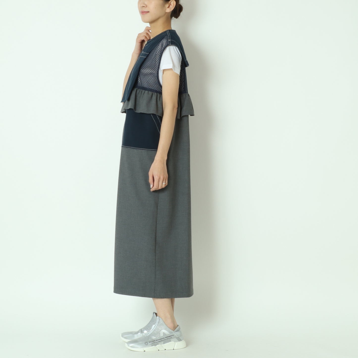 ワークステッチMIXワンピース 25S-MO-31