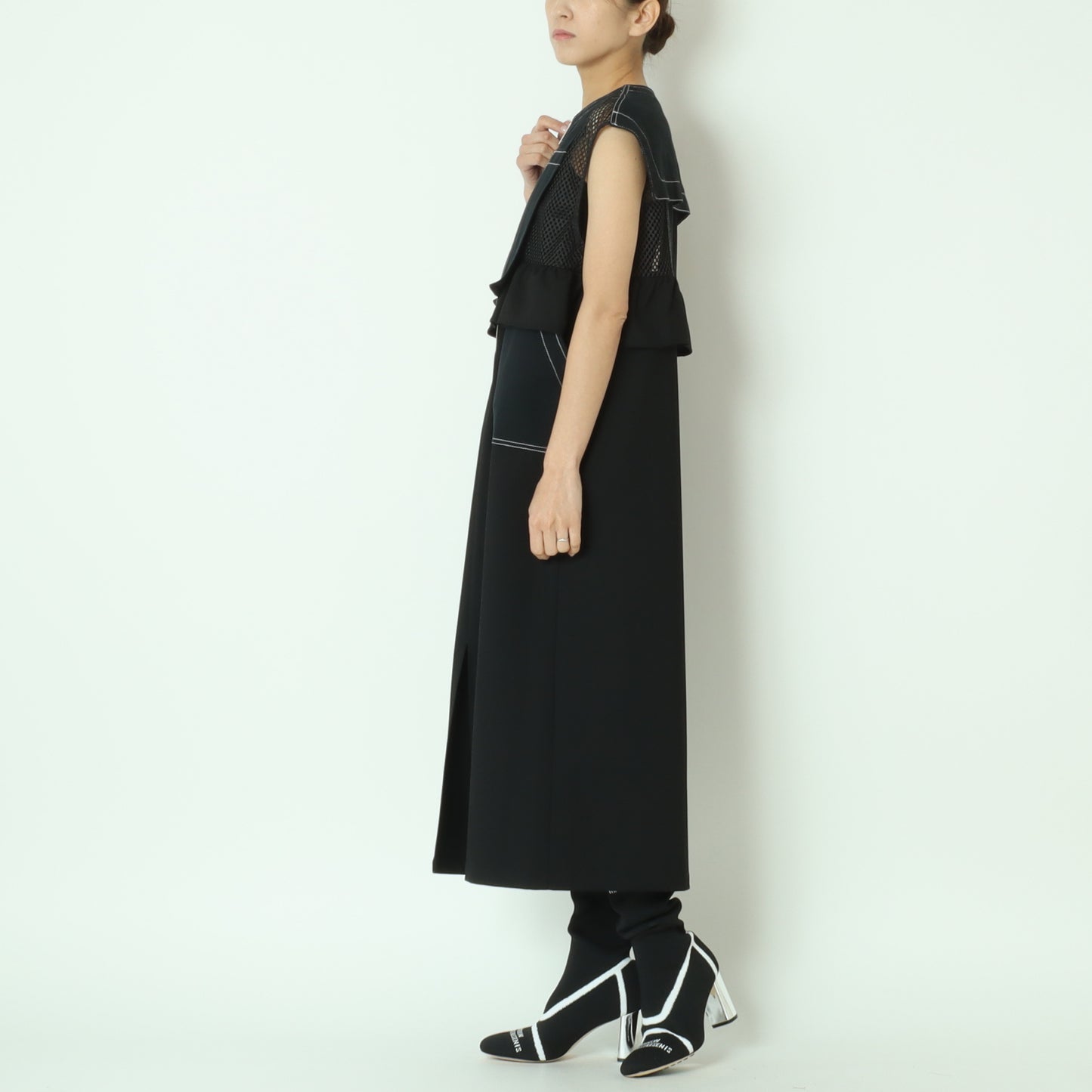 ワークステッチMIXワンピース 25S-MO-31