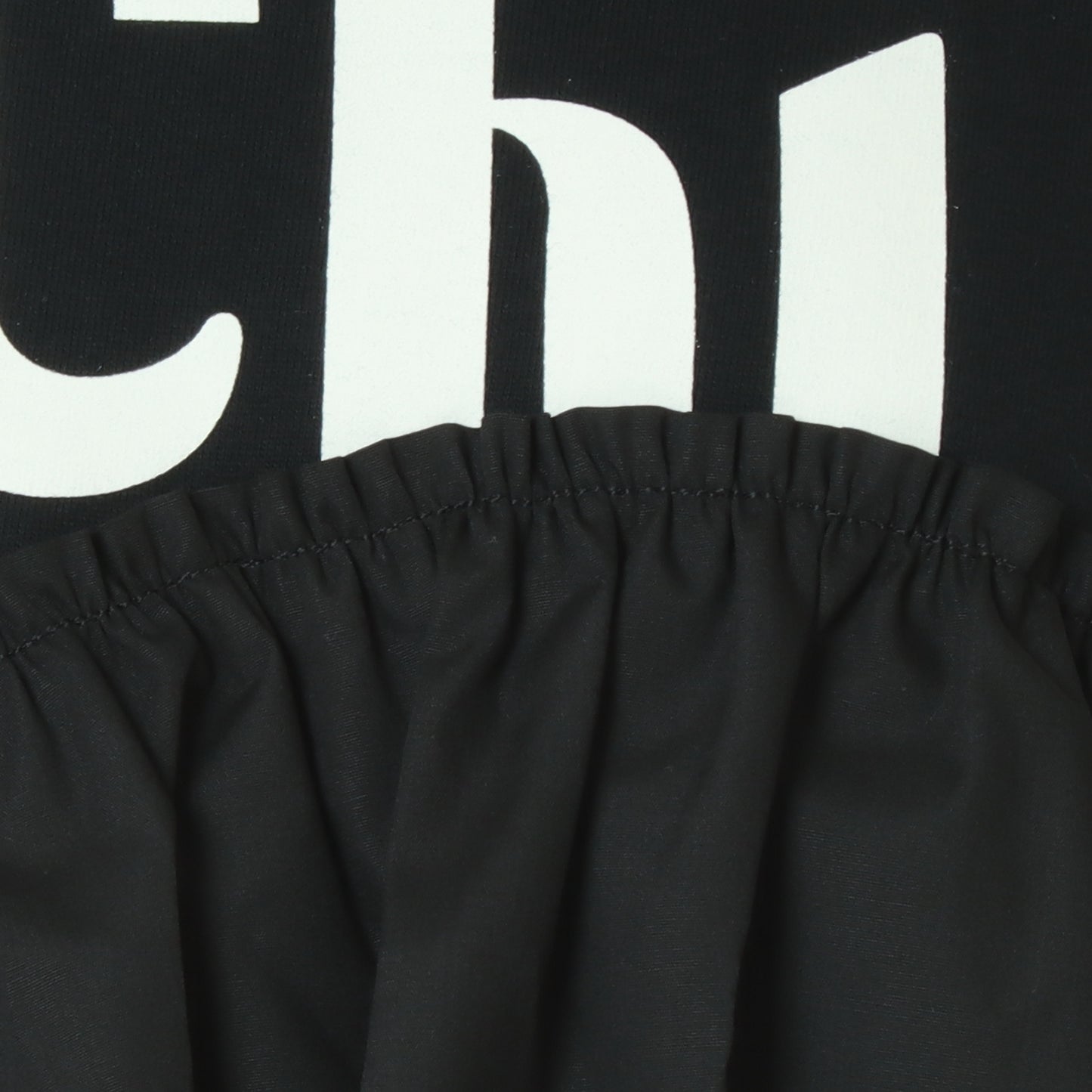 プリント+フリルTシャツ 25S-T-22