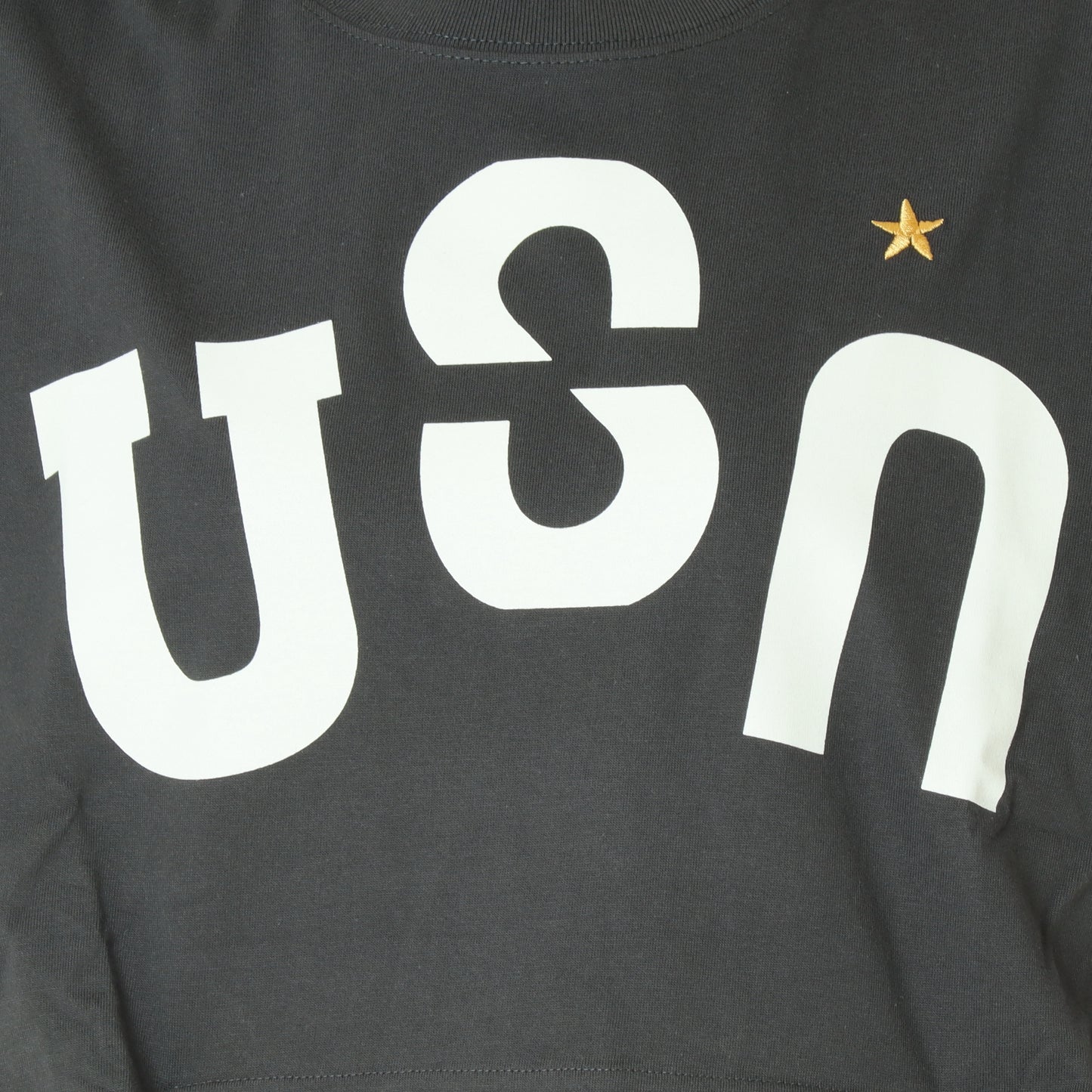 USUロゴステッチワークTシャツ 25M-MT-39
