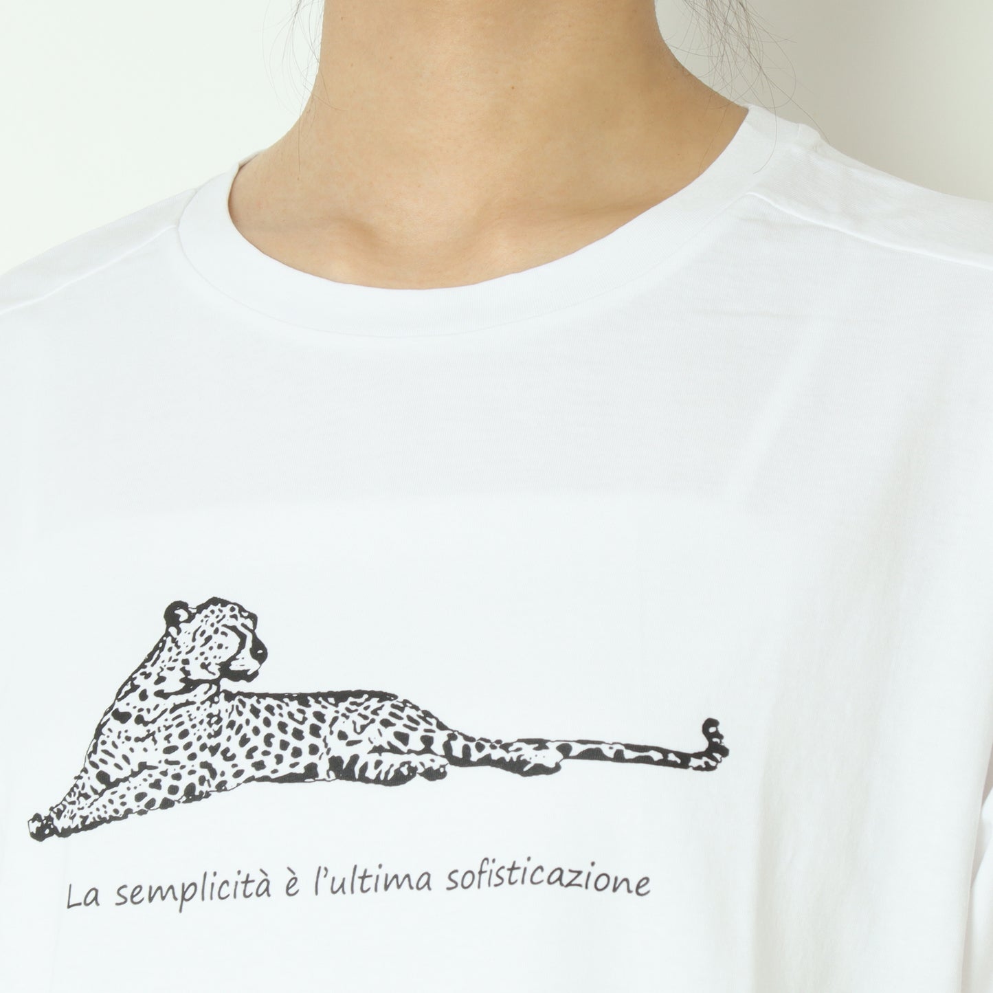 ジャガープリントTシャツ 730309