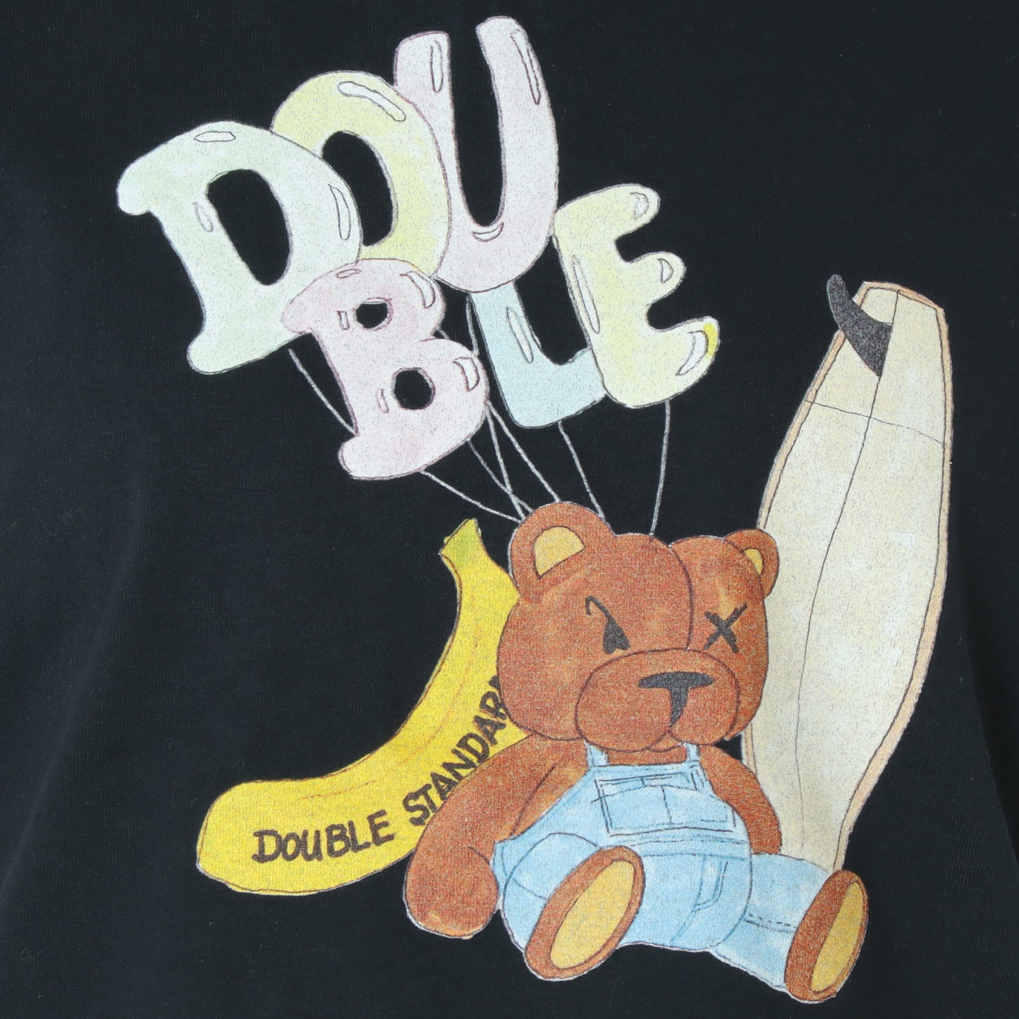 ベアプリントTシャツ(DOUBLEロゴ)0208400251