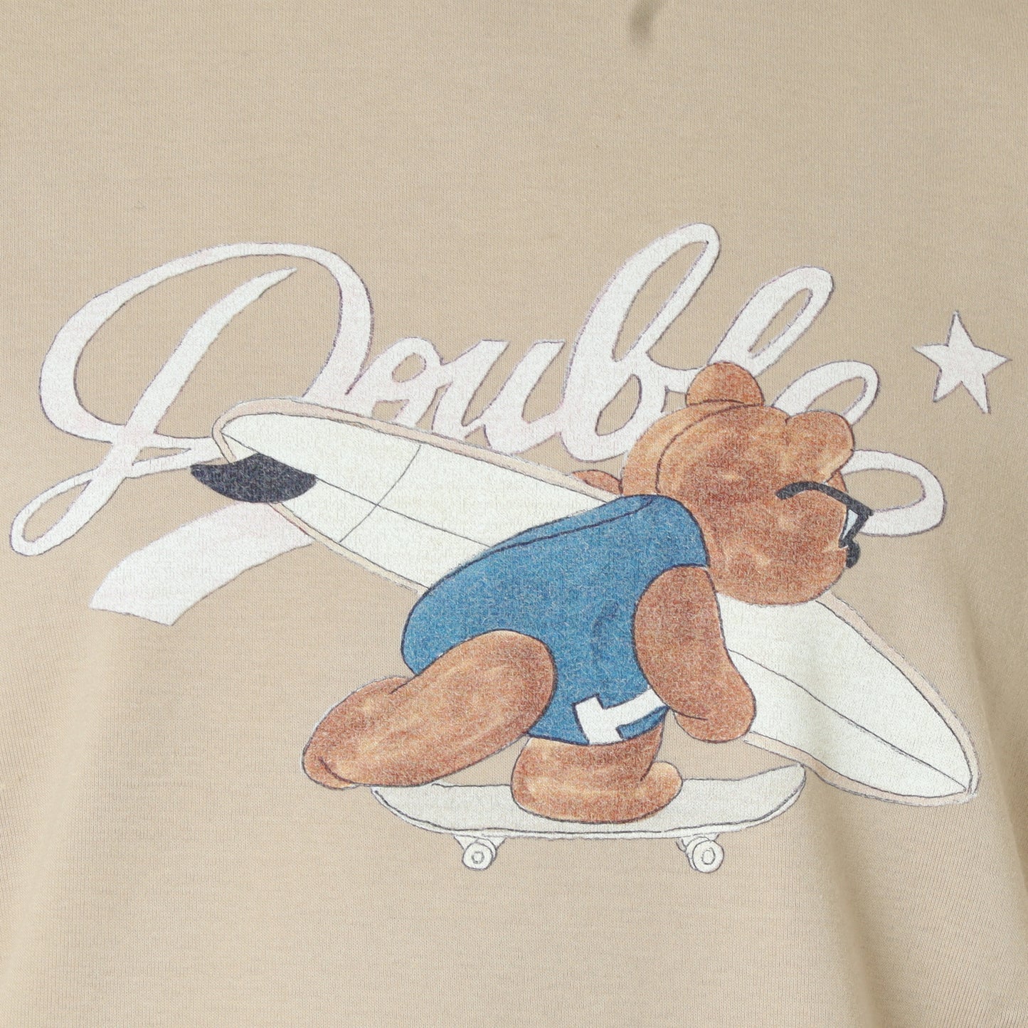 ベアプリントTシャツ(Doubleロゴ)0208410251